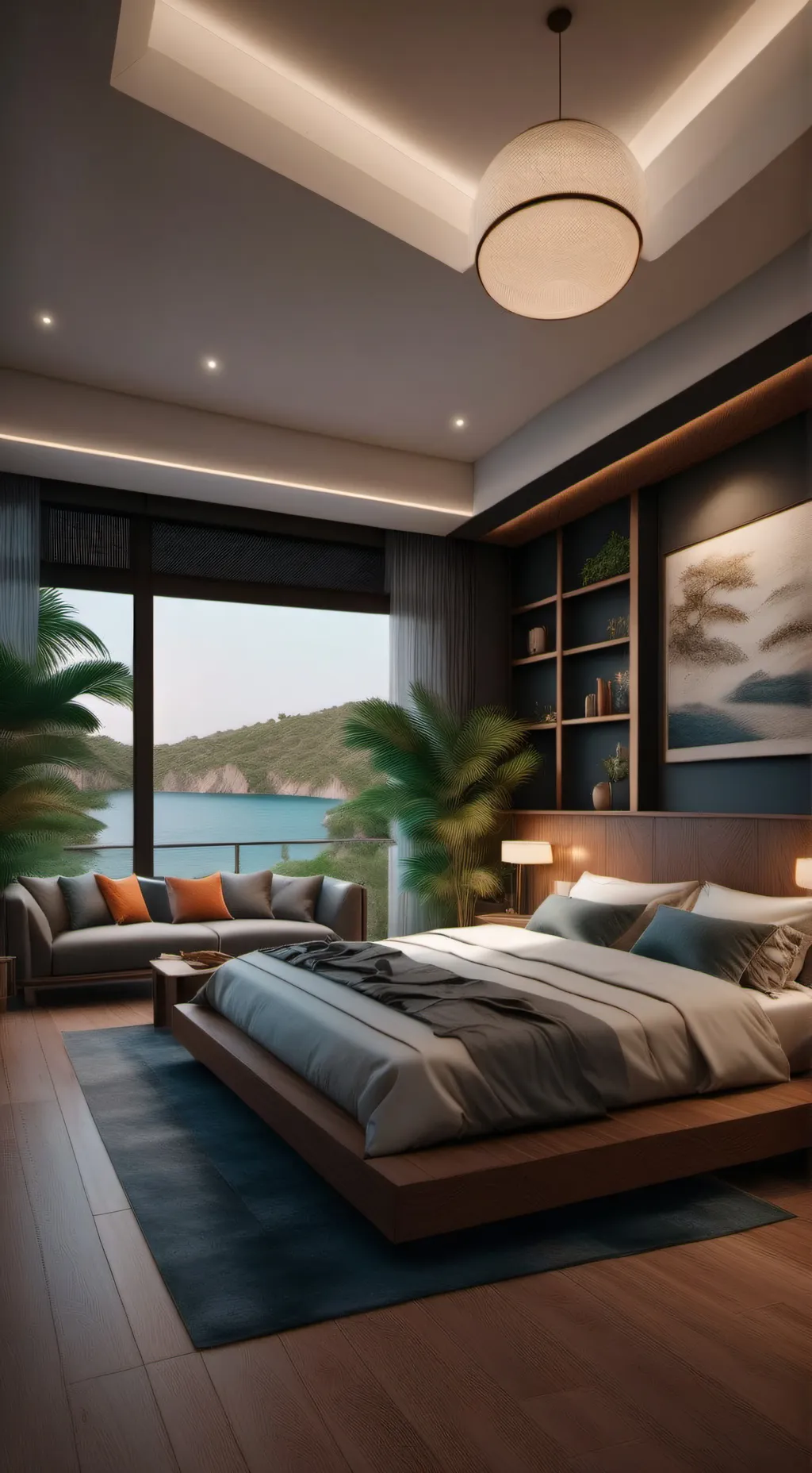 ai character: la broma💙❤️ background