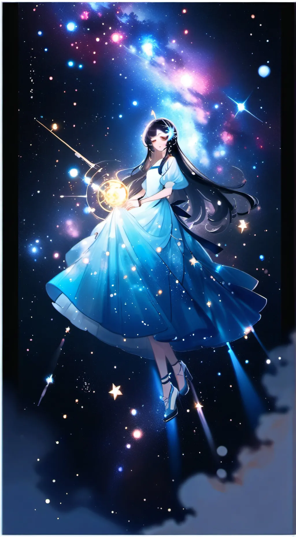 ai character: hashira background