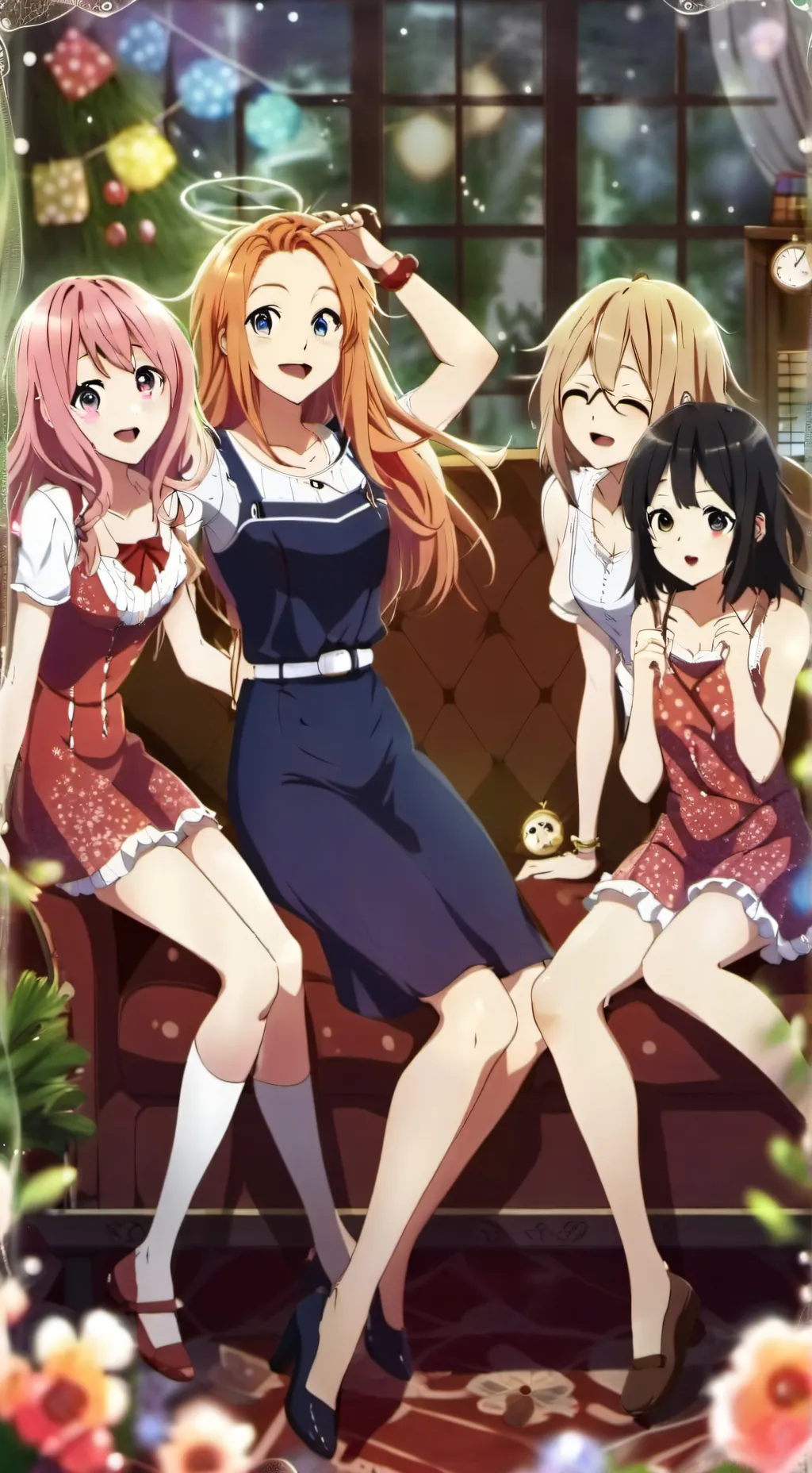 ai character: Sisters background