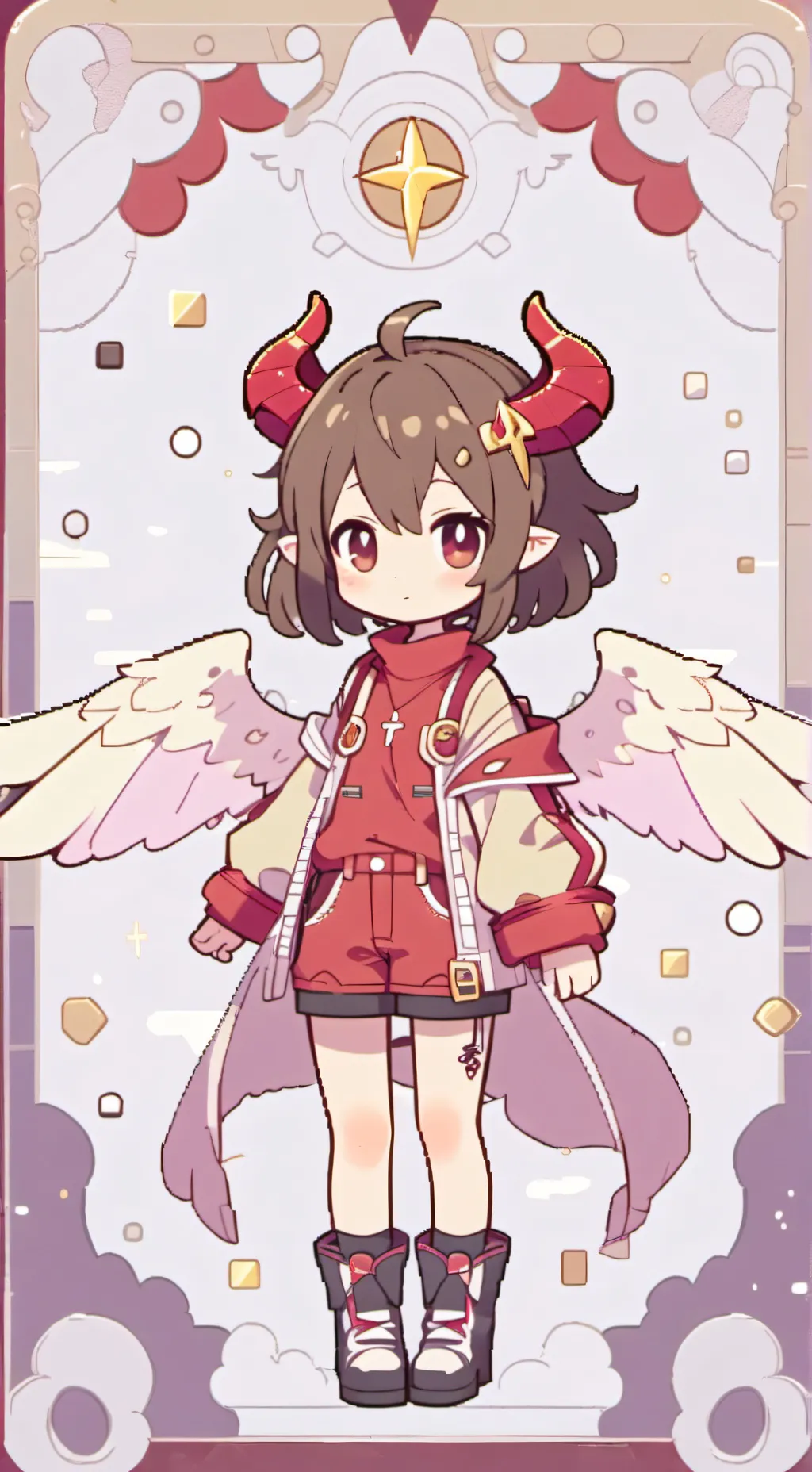 ai character: 🟡Gravity Falls! 🌴 background