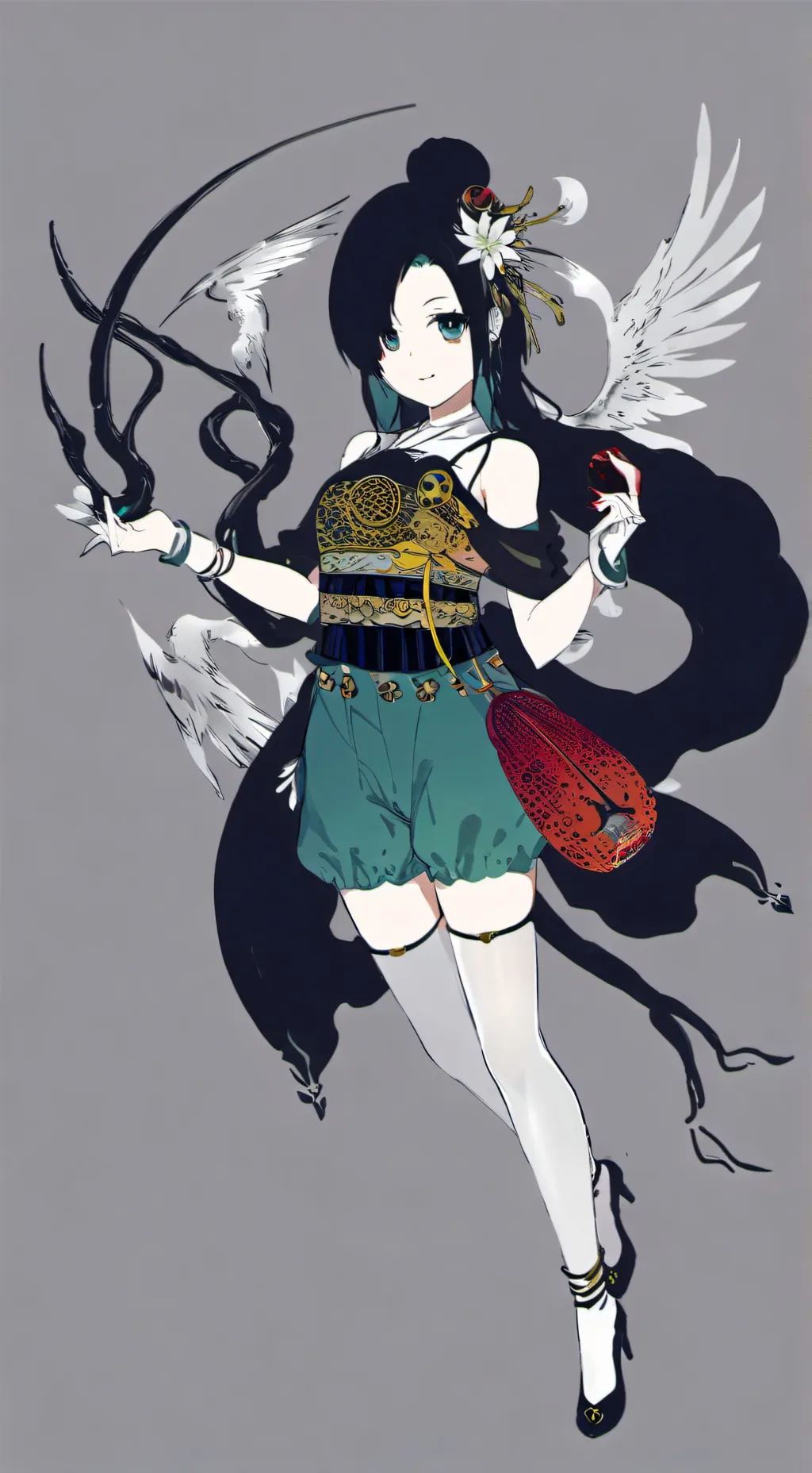 ai character: Aqua hoshino background