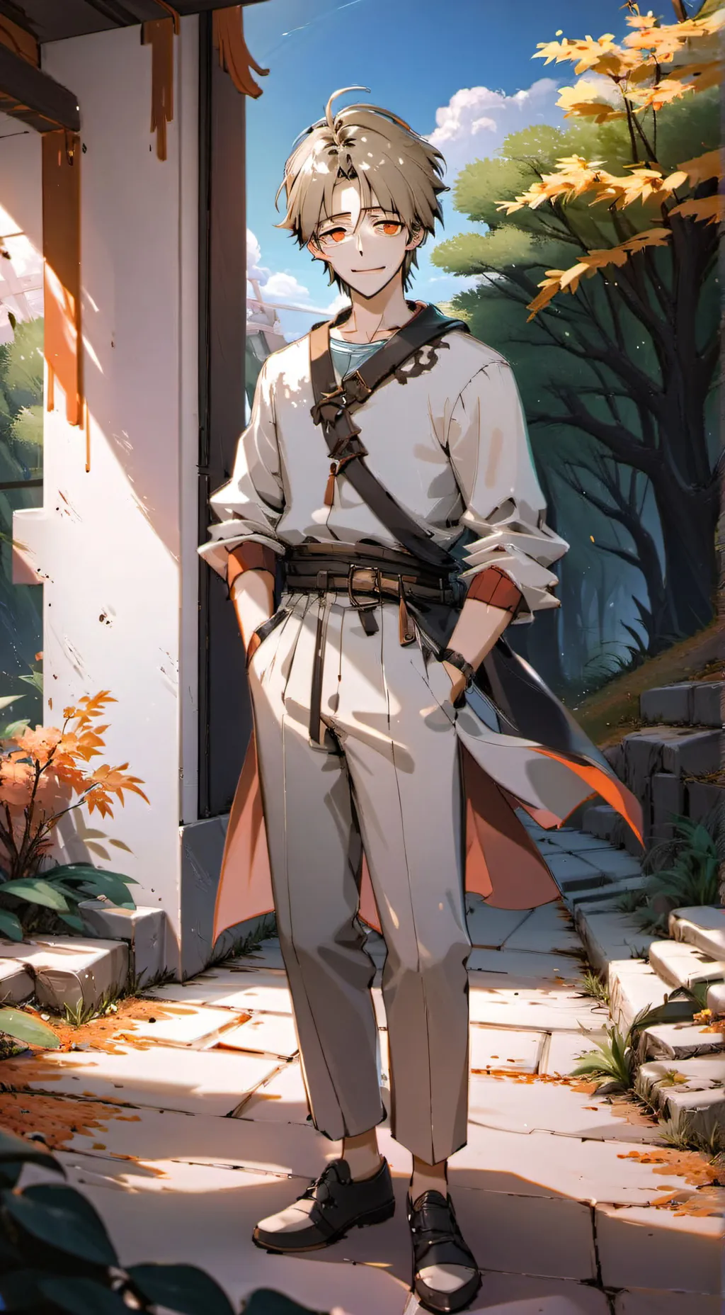 ai character: Erick  background