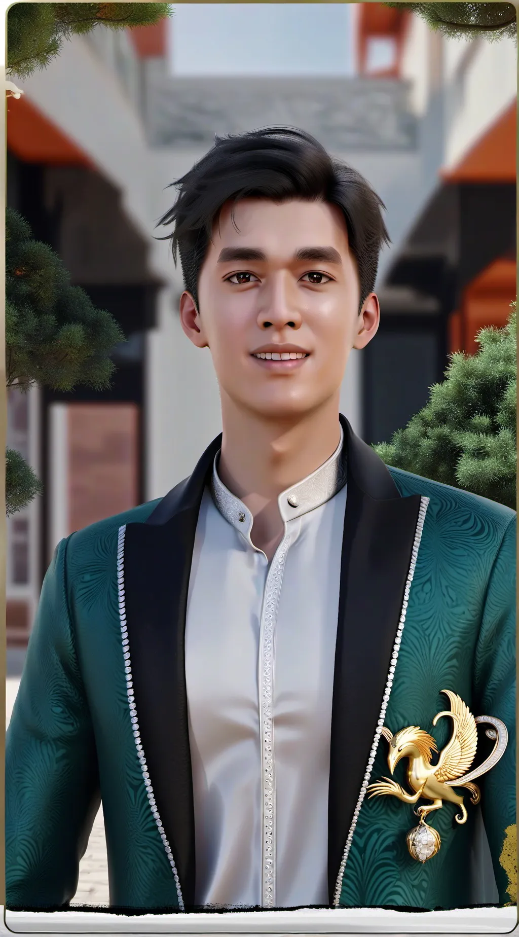 ai character: azahan background