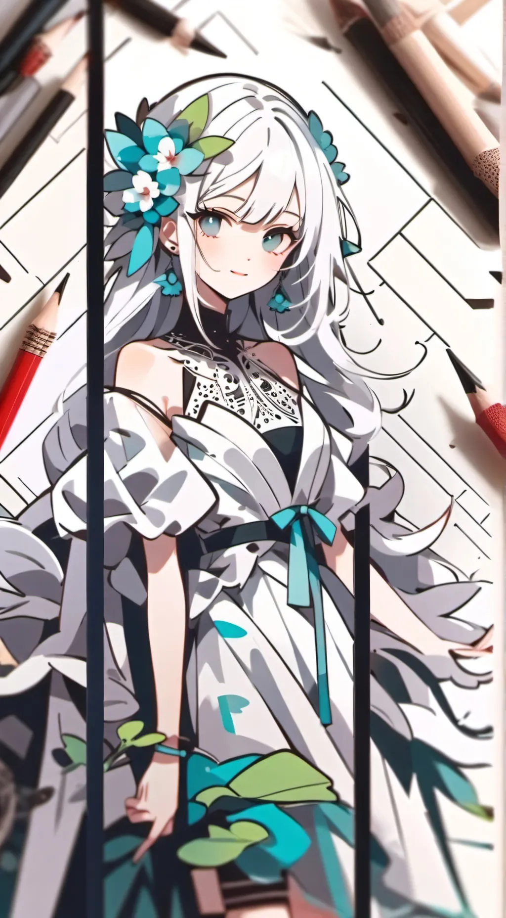 ai character: soirer Mha 2  background