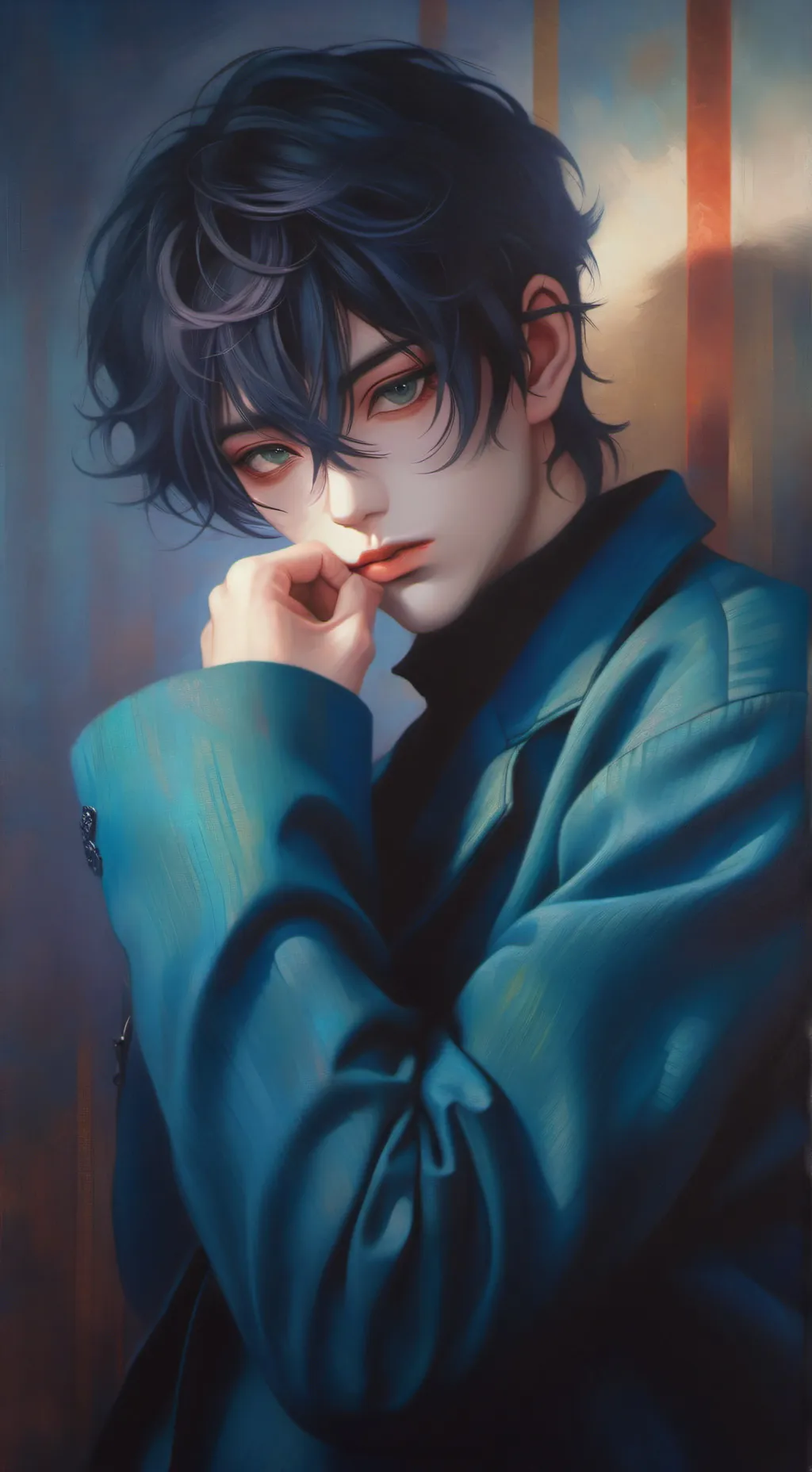 ai character: santiago  background