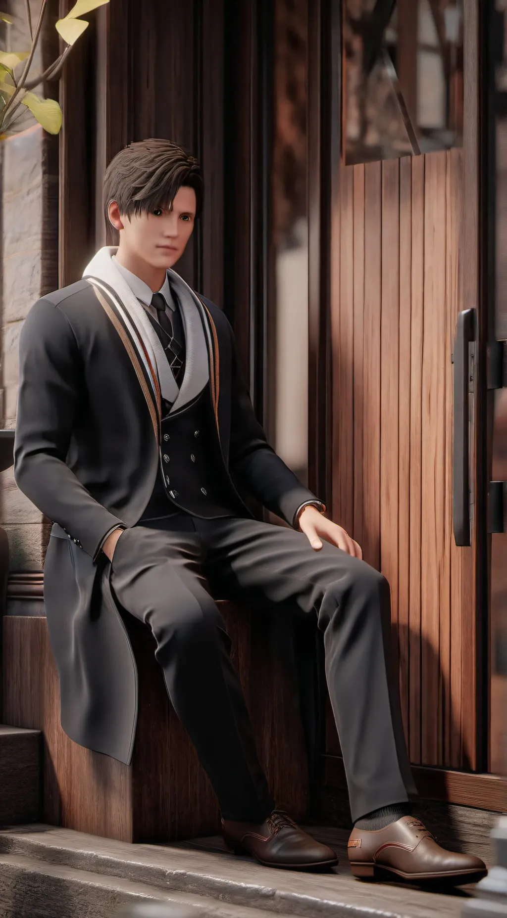 ai character: Sus roommate  background