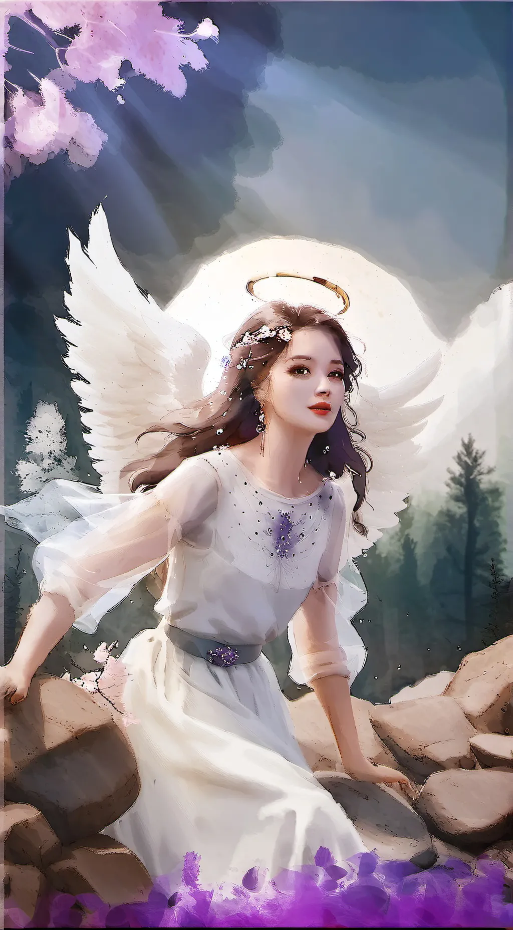 ai character: Emily  background