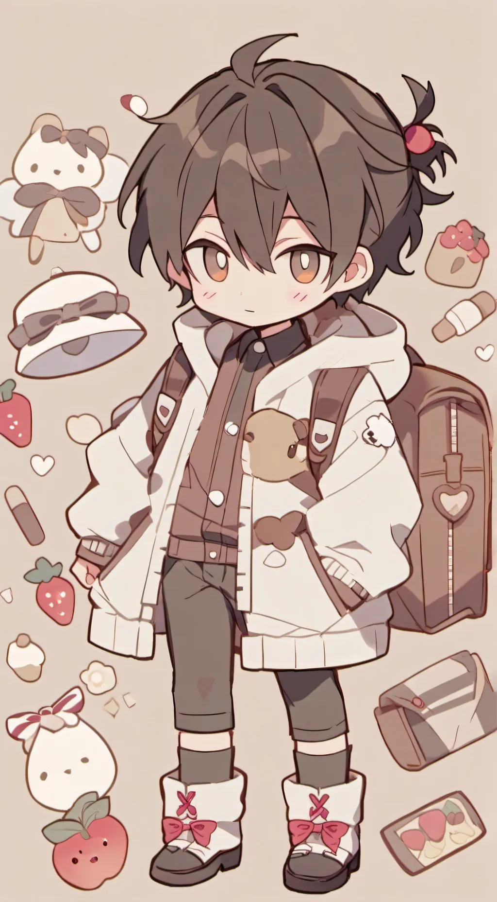 ai character: Takumi  background