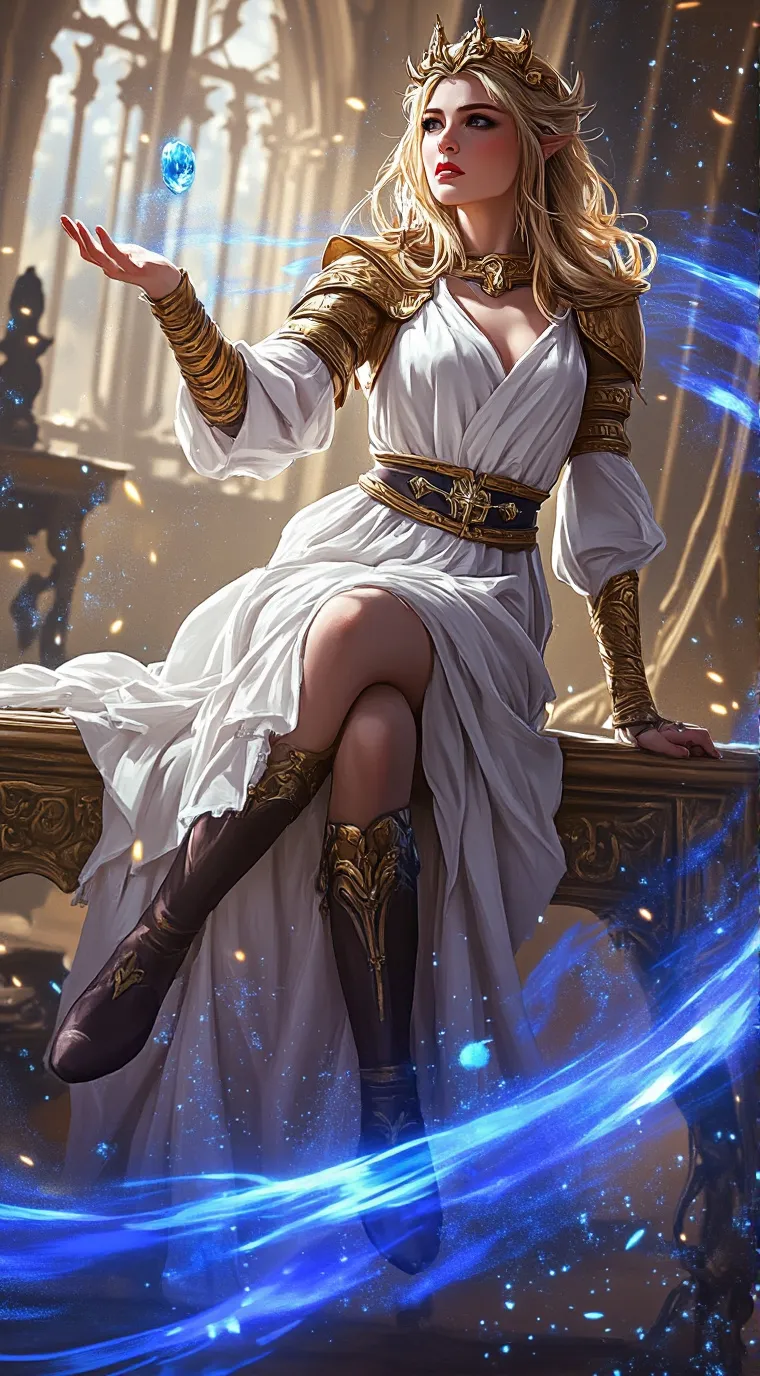 ai character: Melinda  background