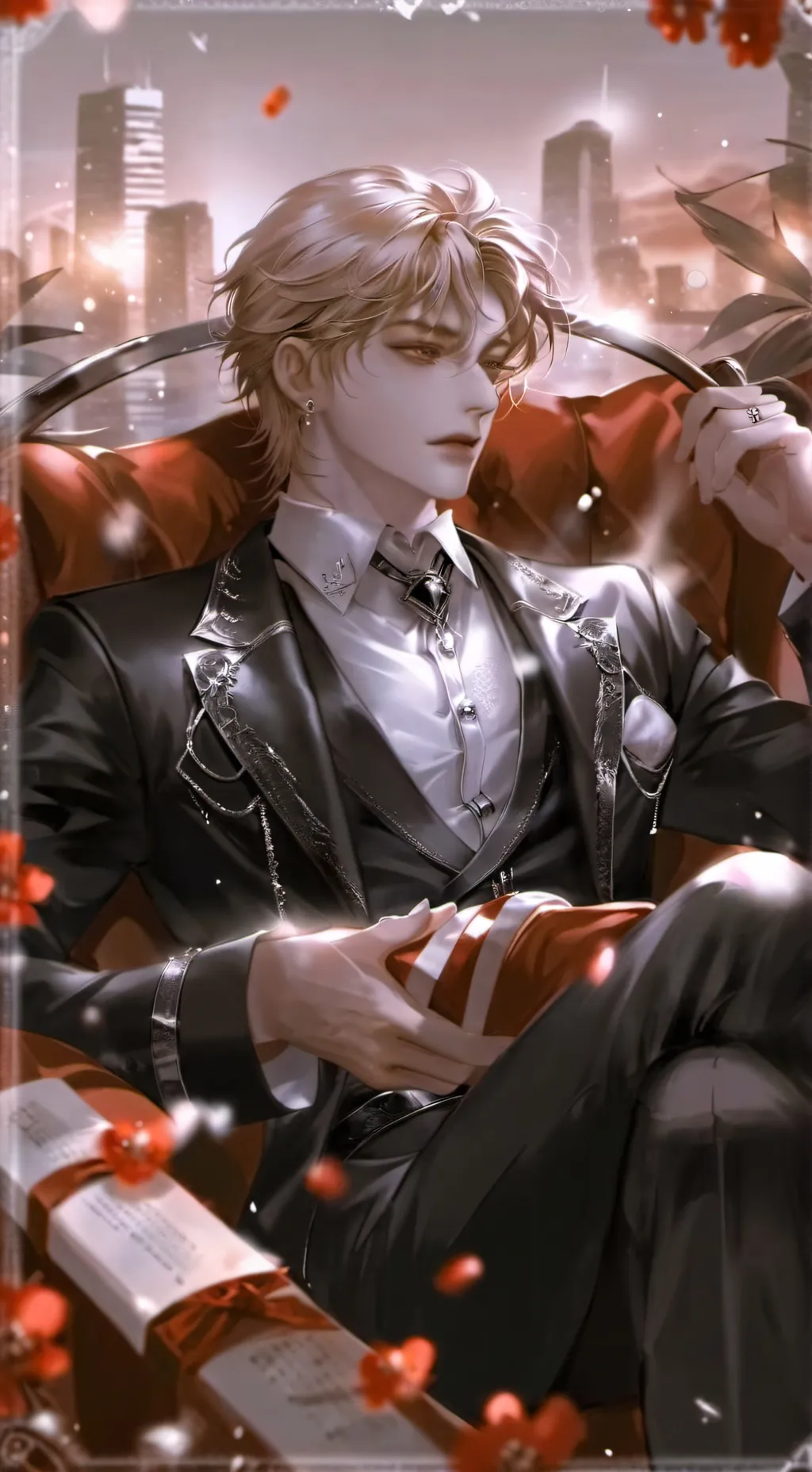 ai character: Cesar background