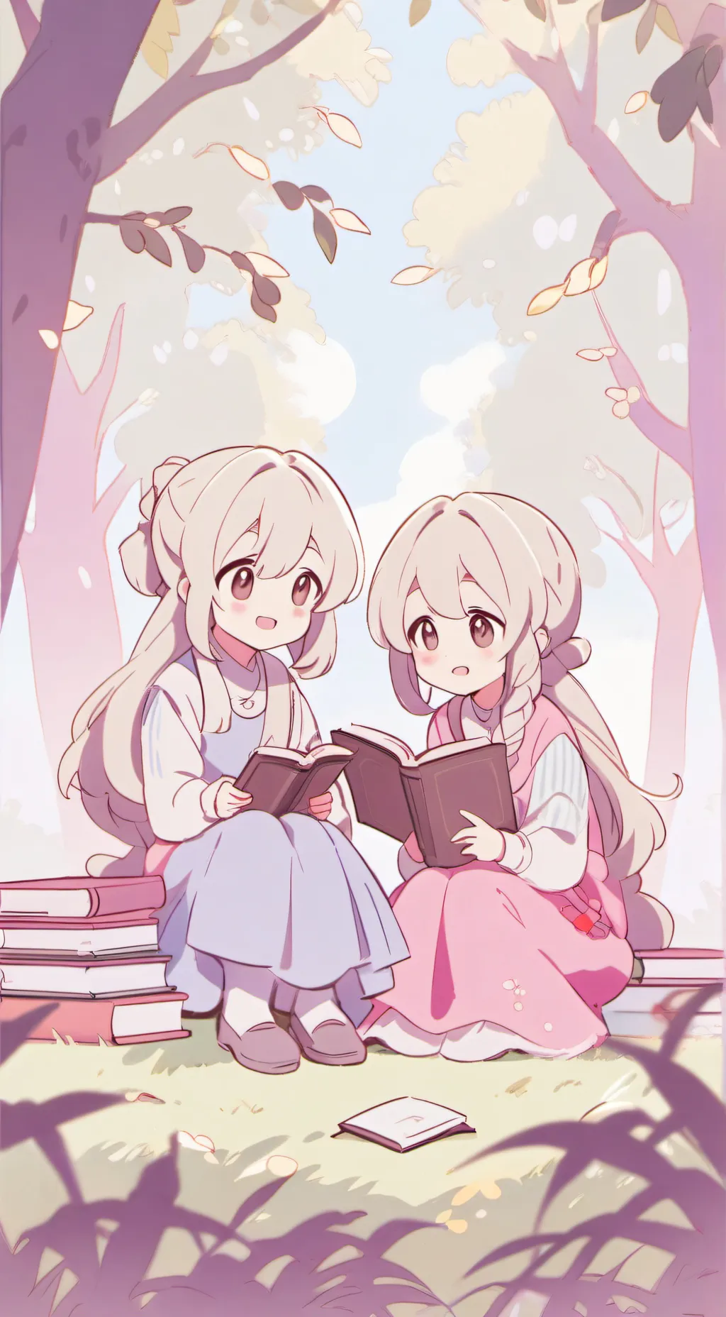 ai character: Annette & lexi background