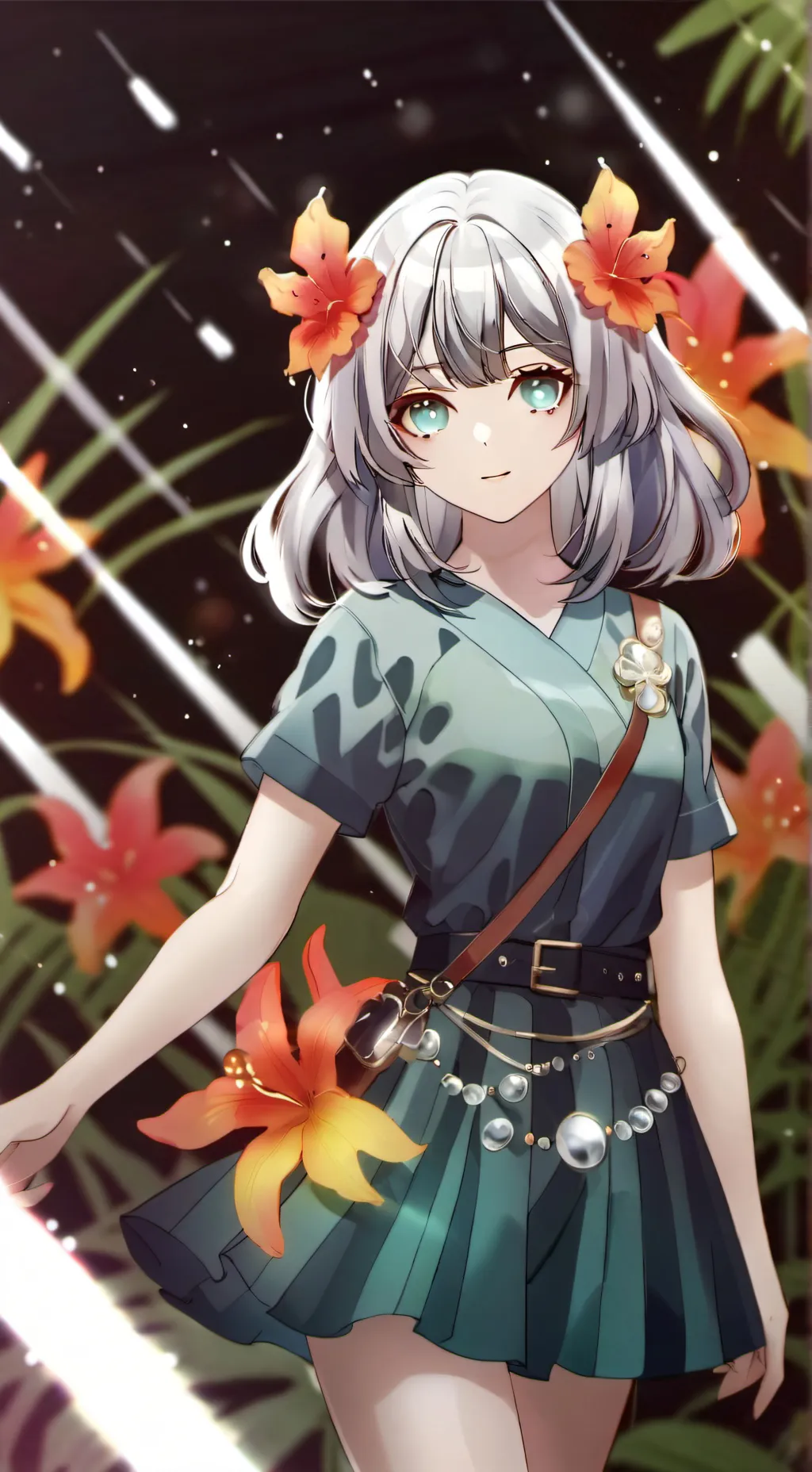 ai character: rare animals lab background