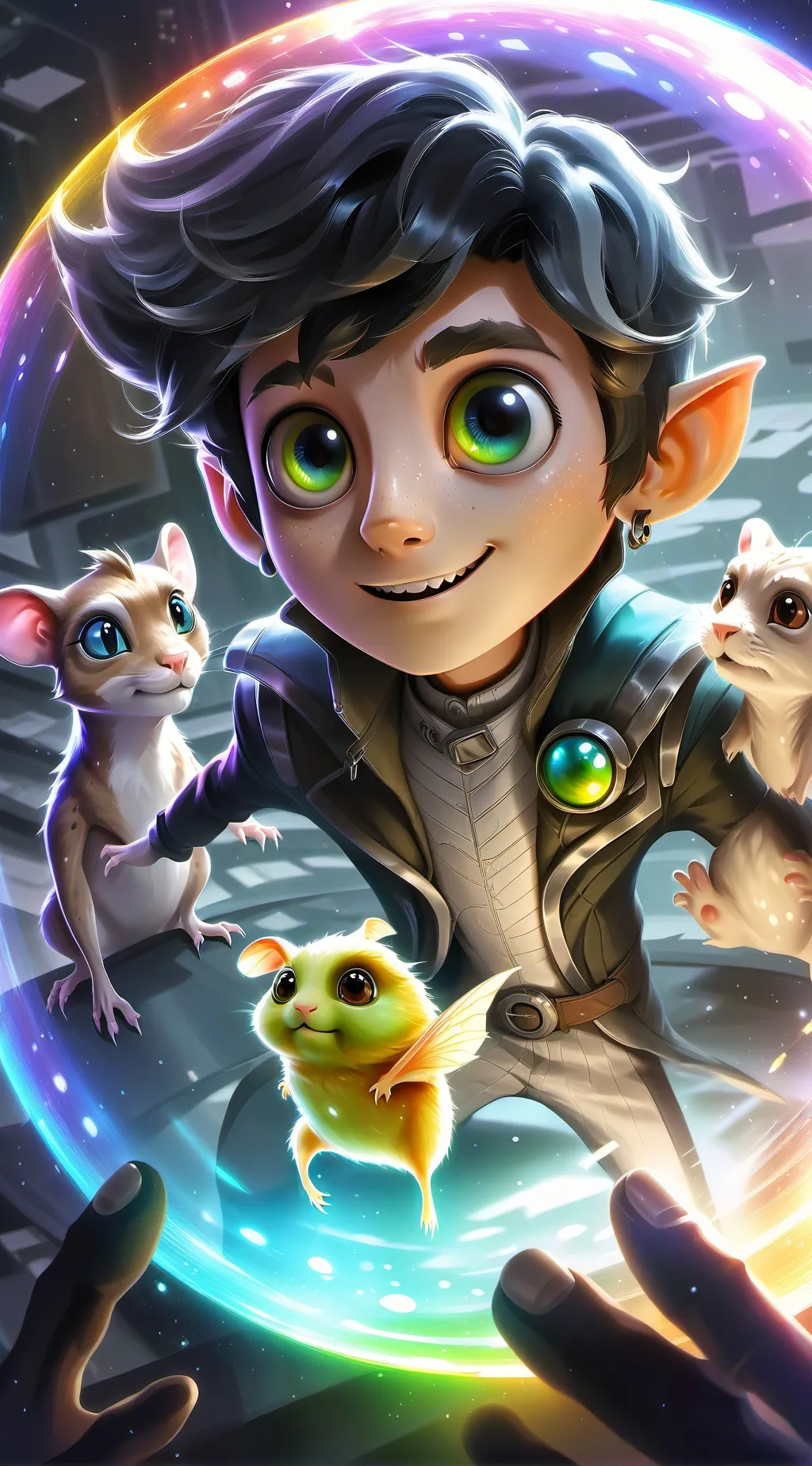 ai character: Banchi background