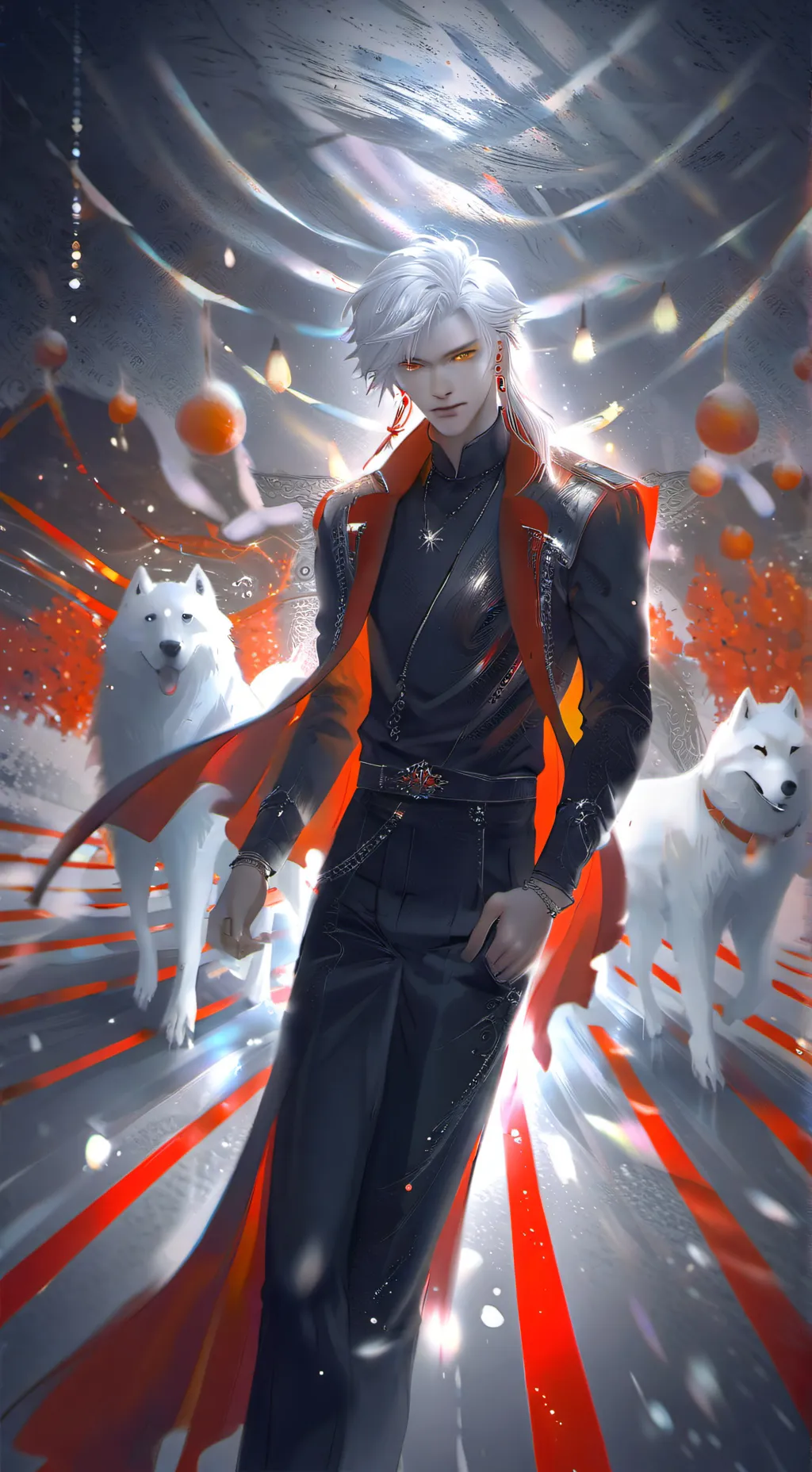 ai character: leo background