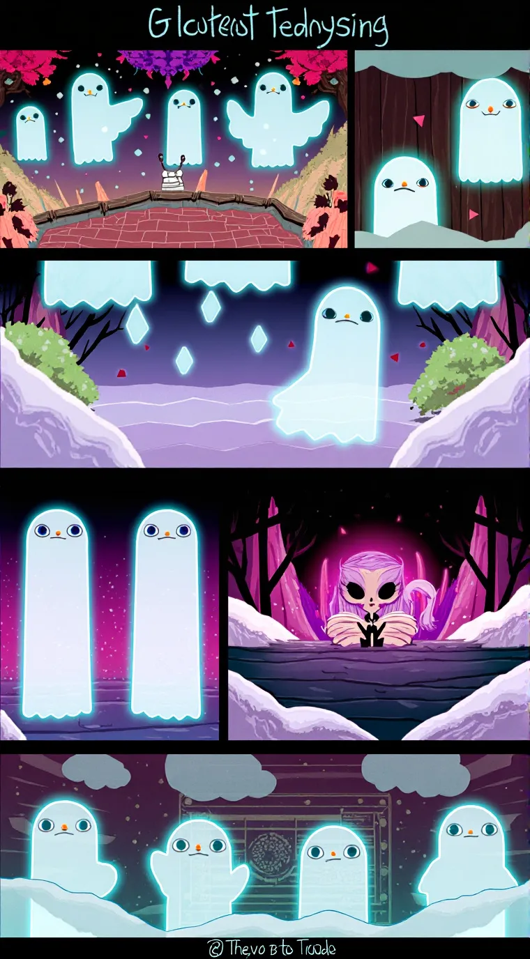 ai character: ★Glitch★ background