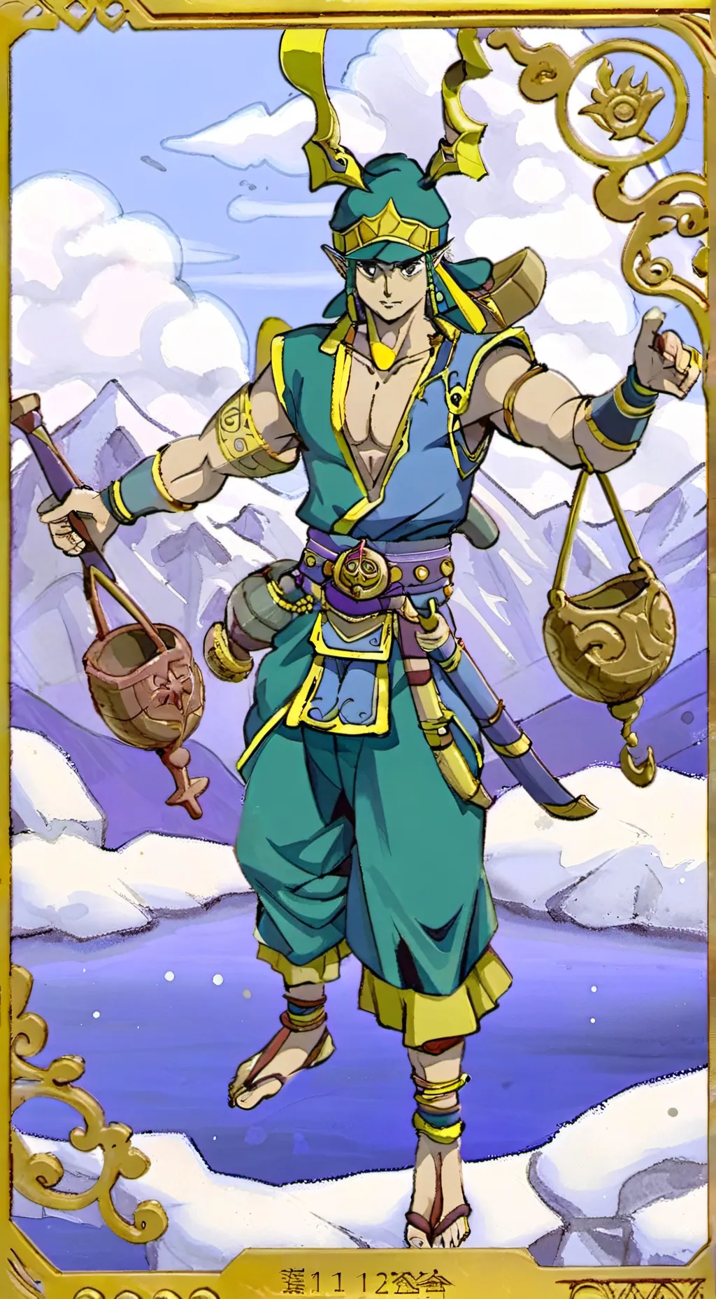 ai character: hxh next Gen background