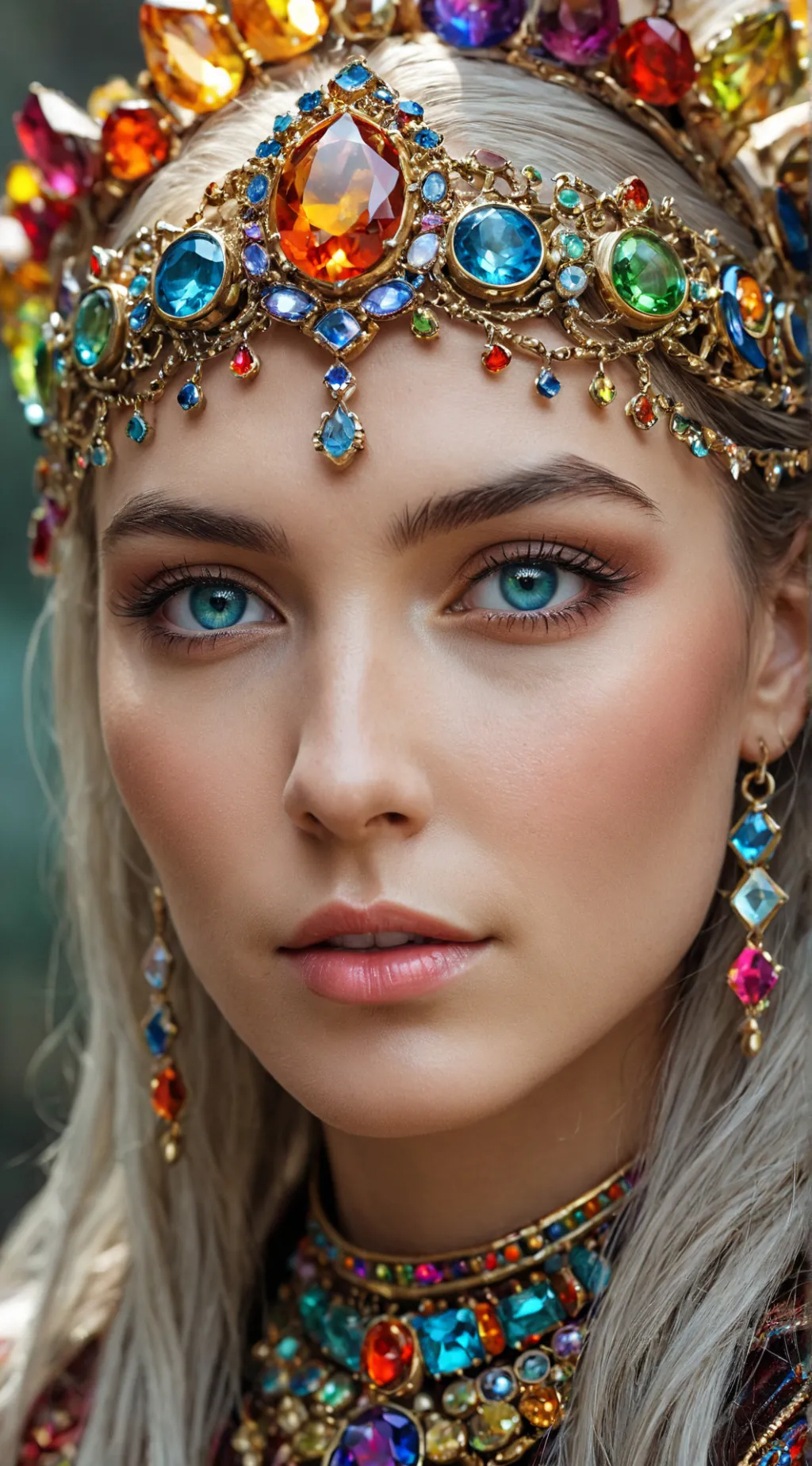 ai character: Jewel(she's my oc) background