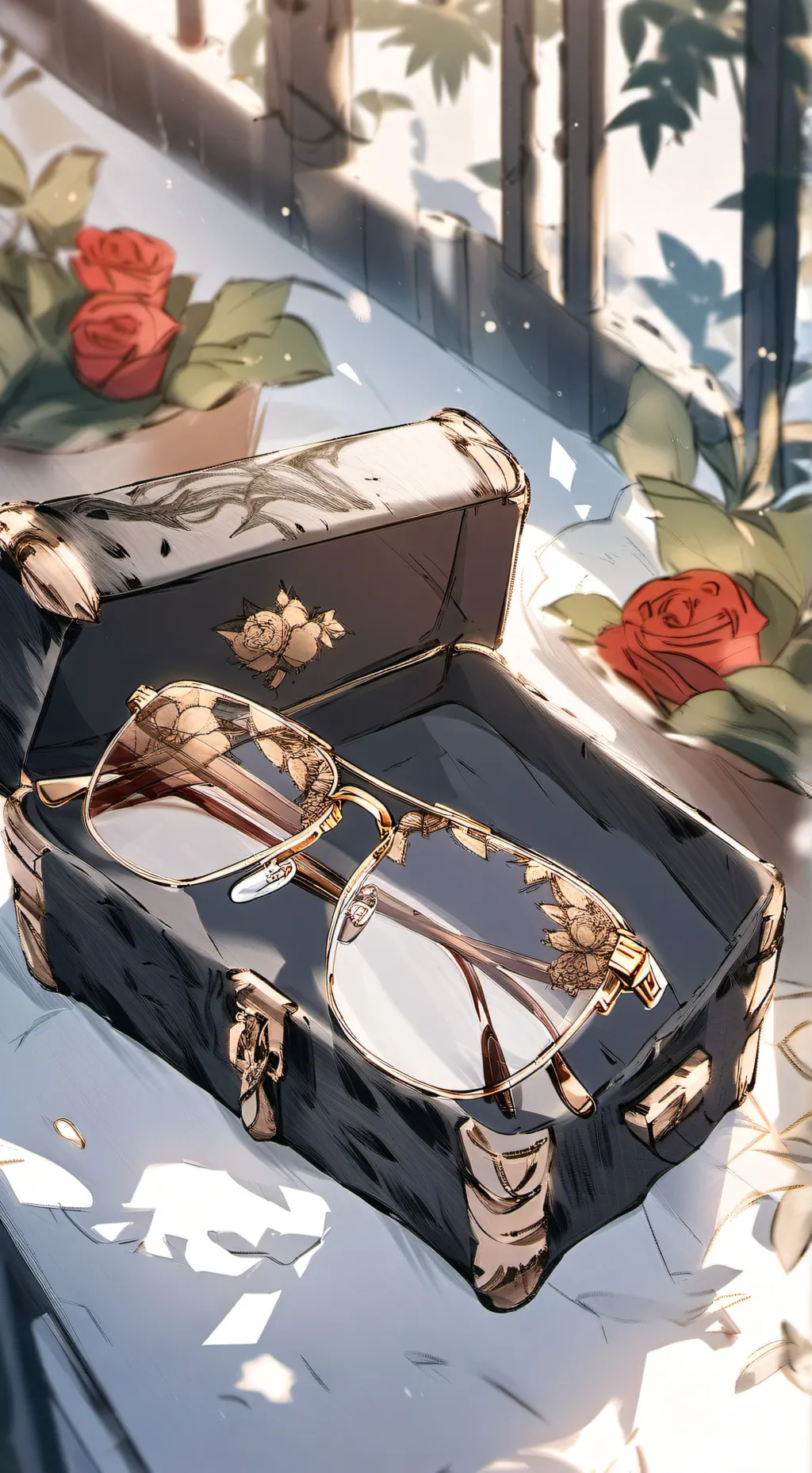 ai character: Glasses of Facade background