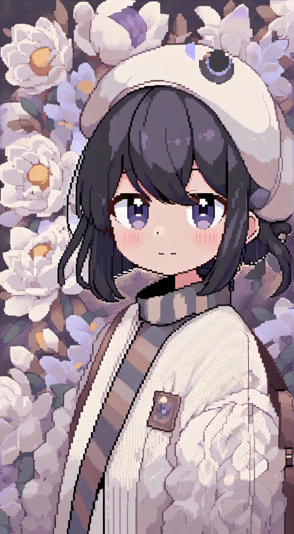 ai character: komiXTadano  background