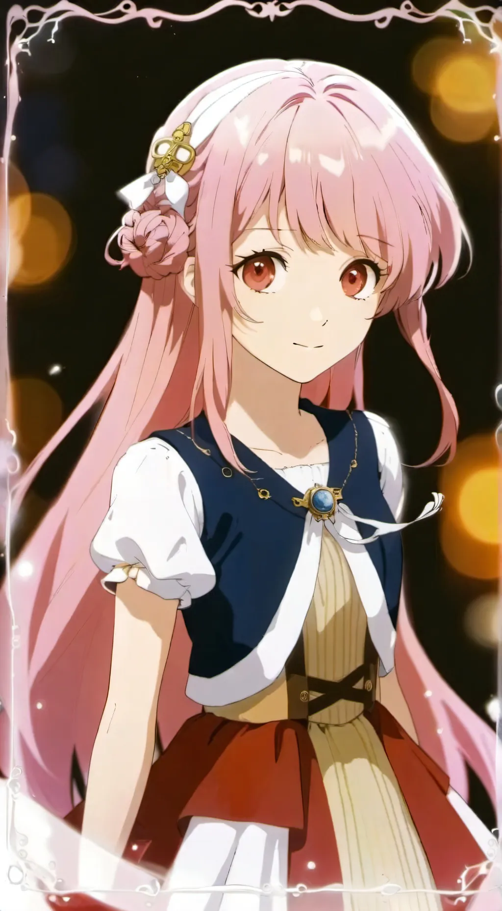 ai character: Crystal background