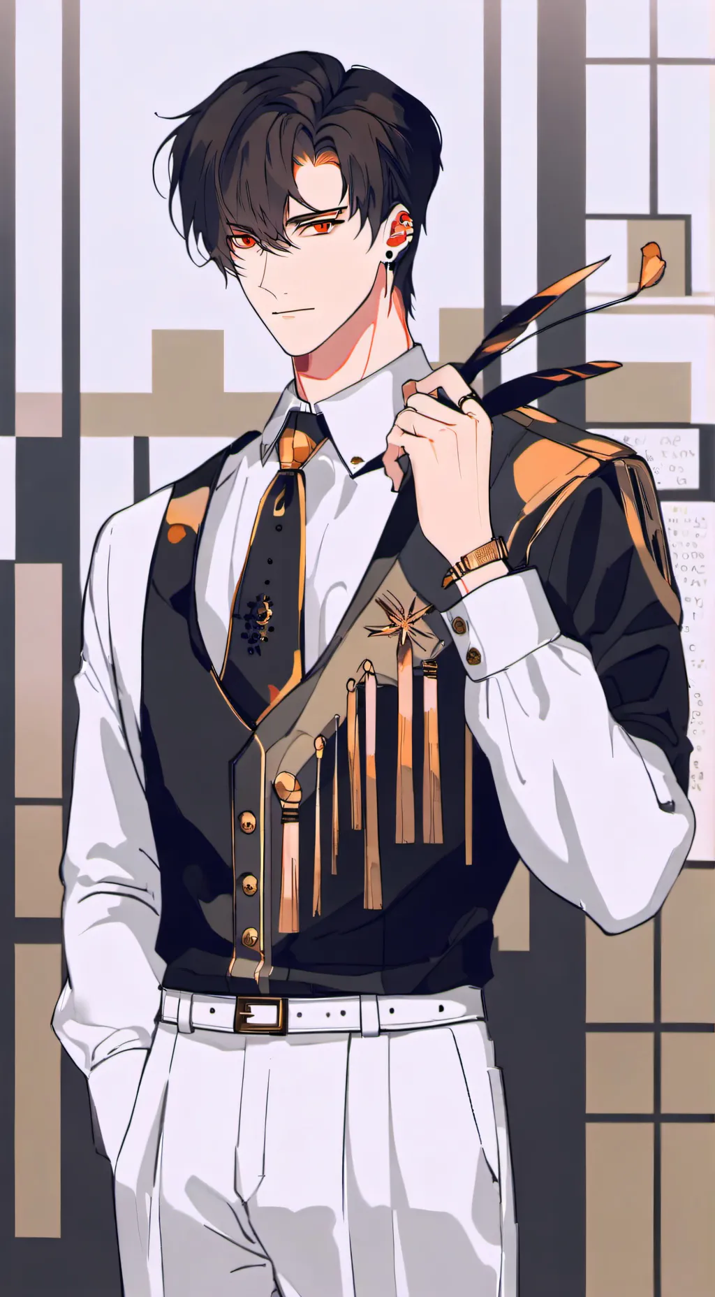 ai character: •.°Max°.• background