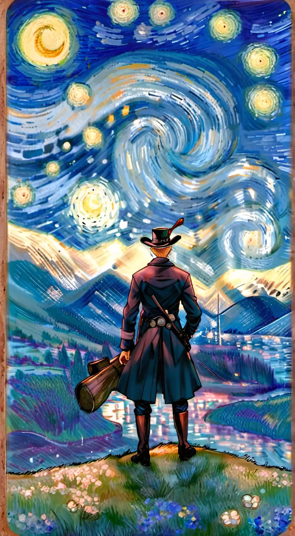 ai character: Hunting channel background