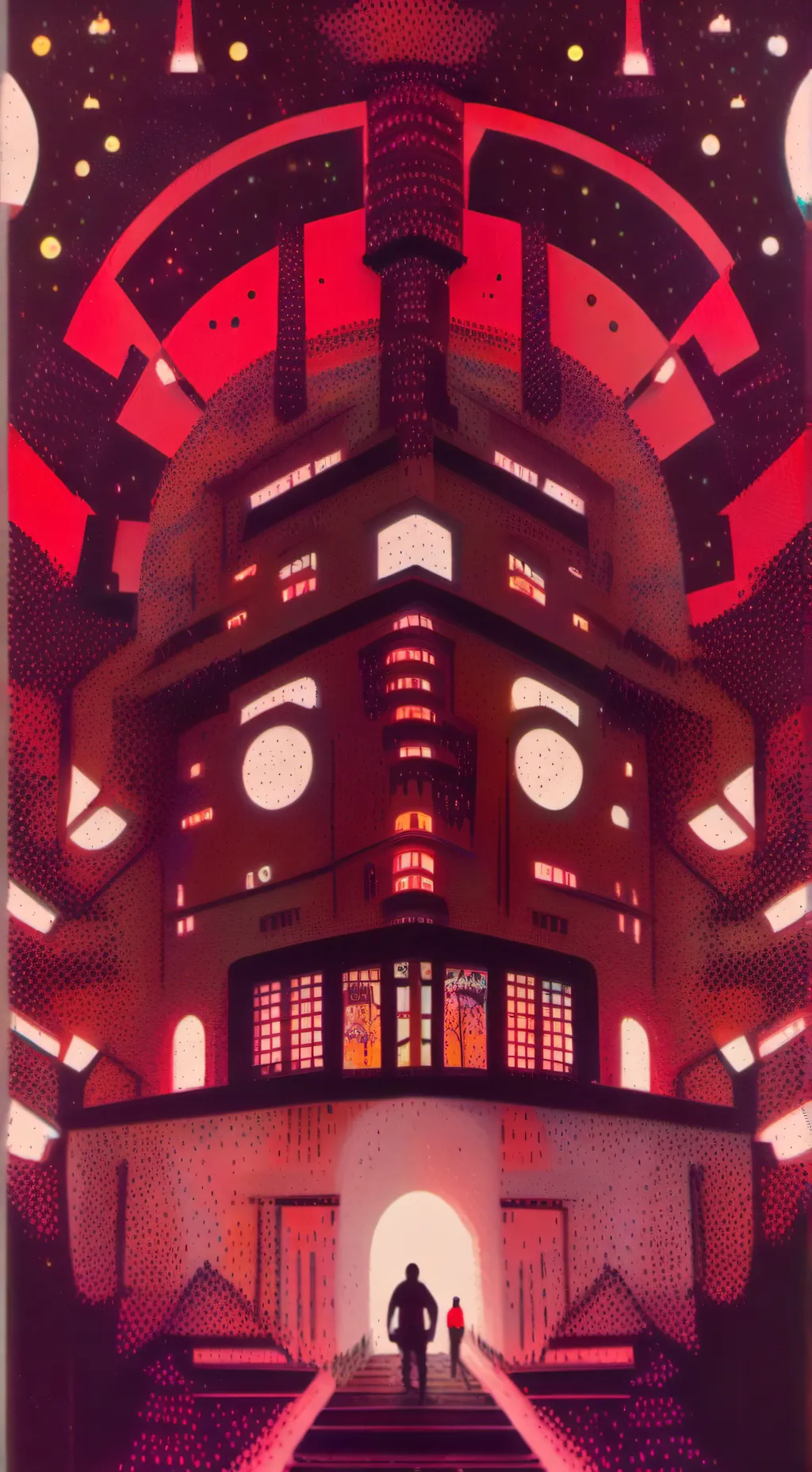 ai character: HH valentine's!! background