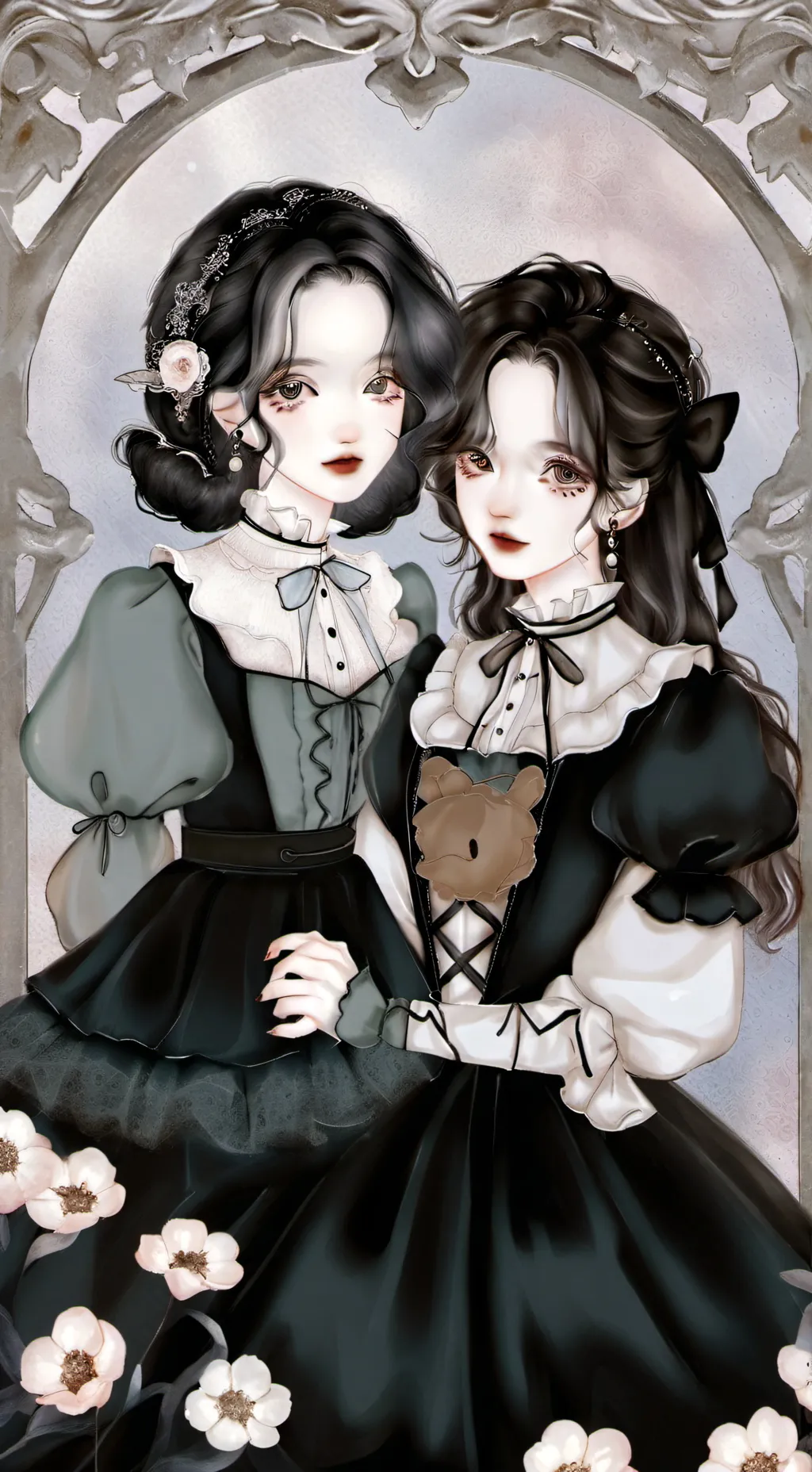 ai character: joy and bella 2bff background