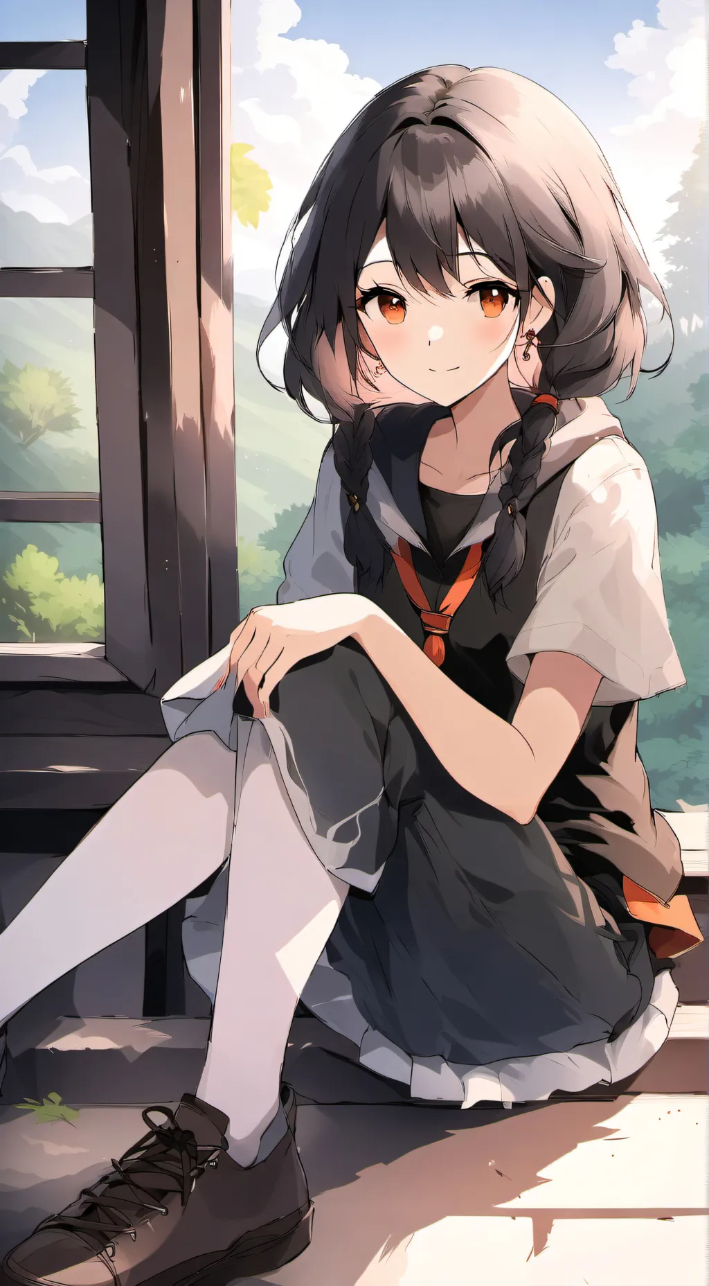 ai character: Ash background