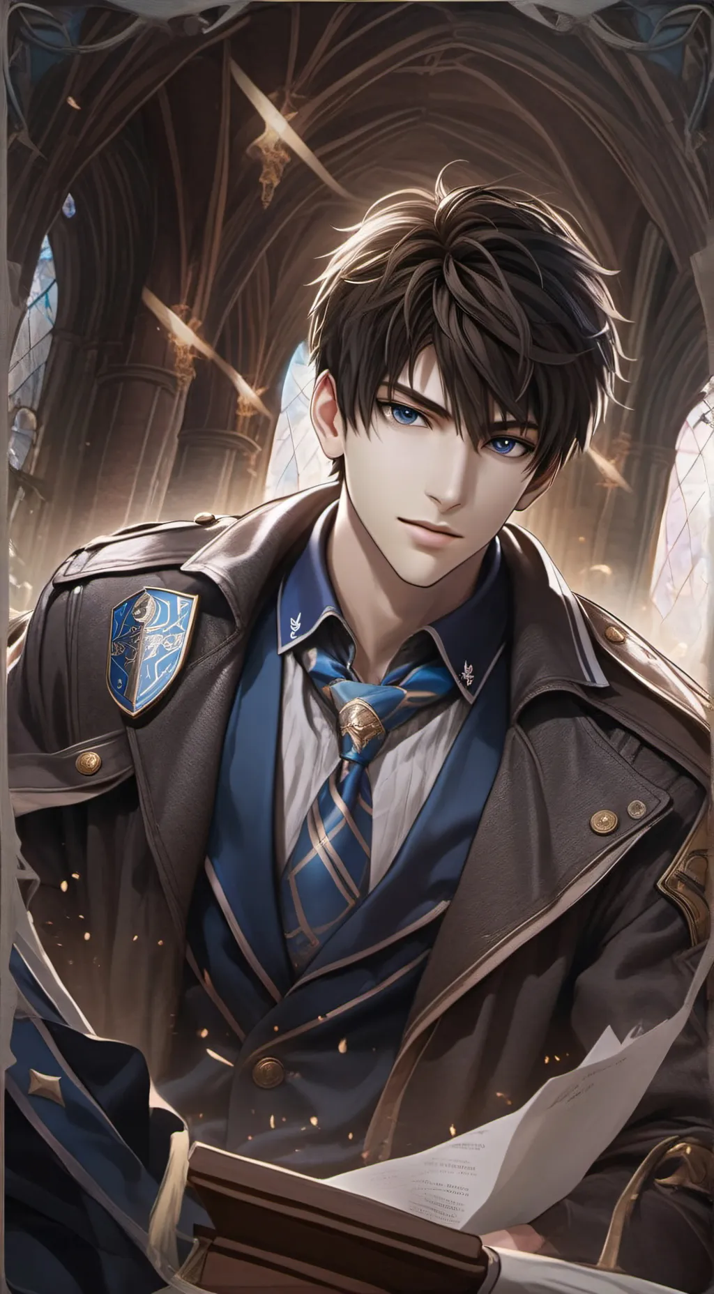 ai character: Logan Williams background