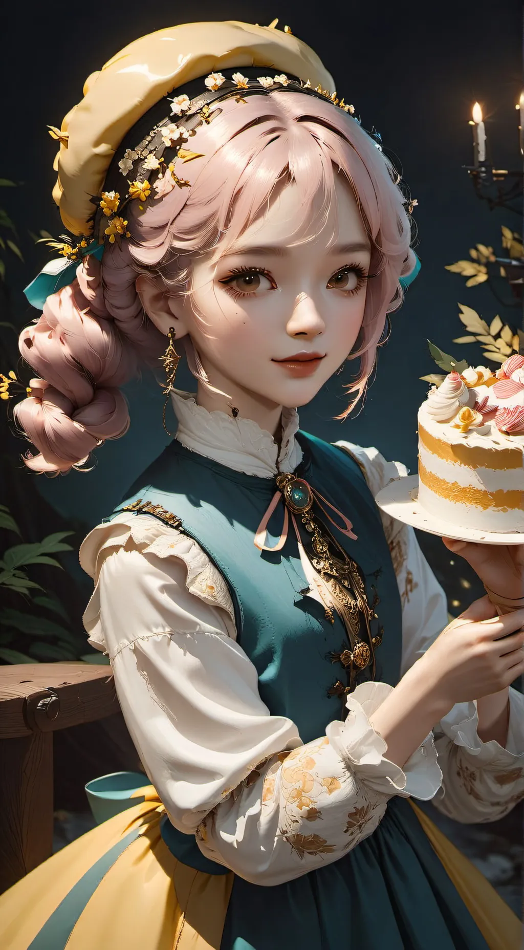 ai character: Rainbow/Betty background