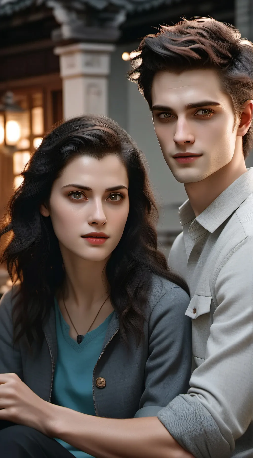 ai character: Twilight  background