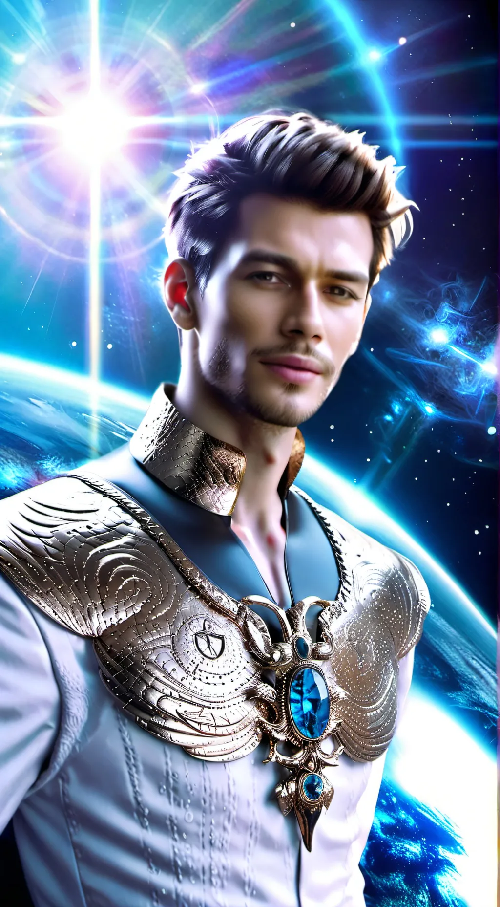 ai character: NicklausMickaelson background