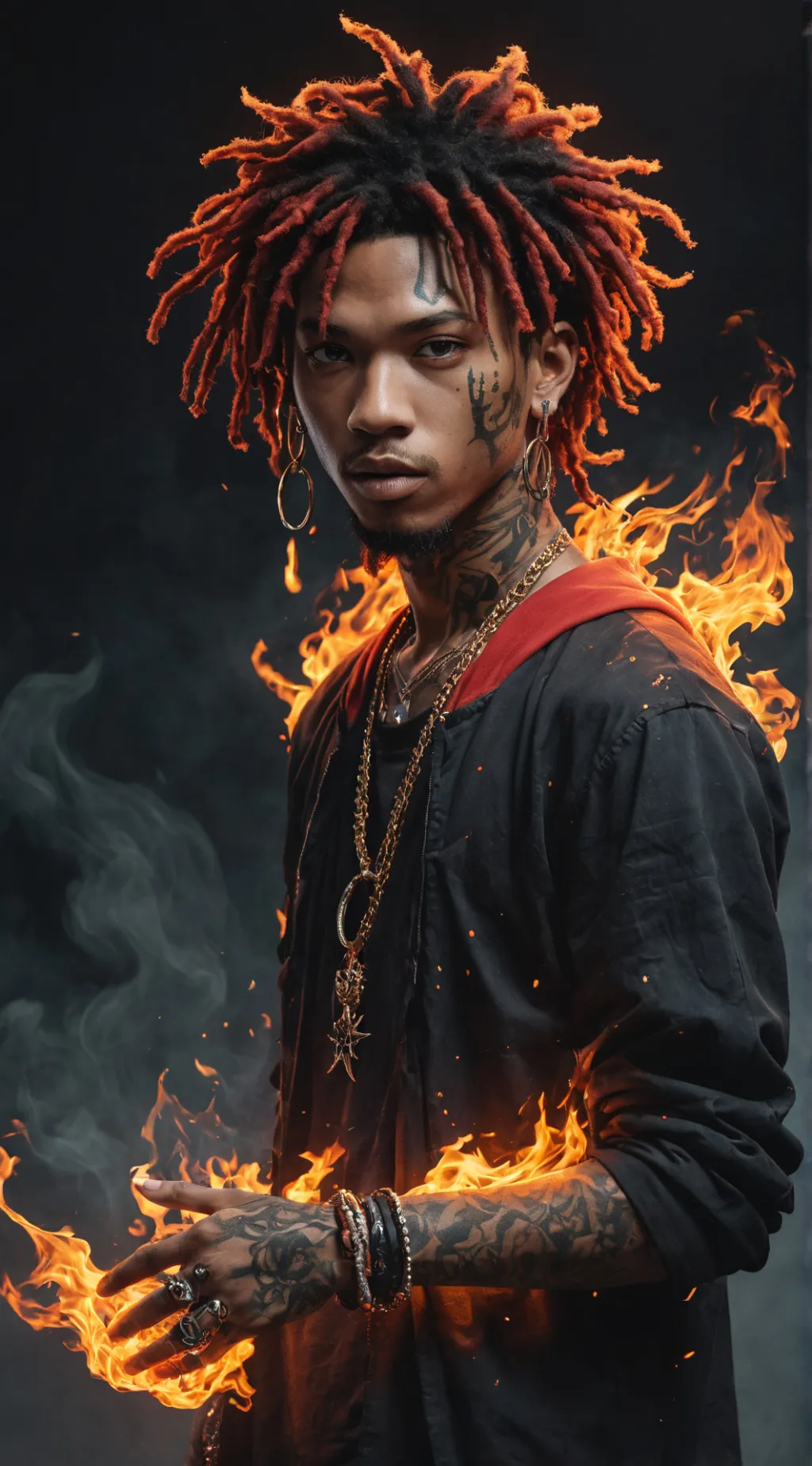 ai character: Trippie background