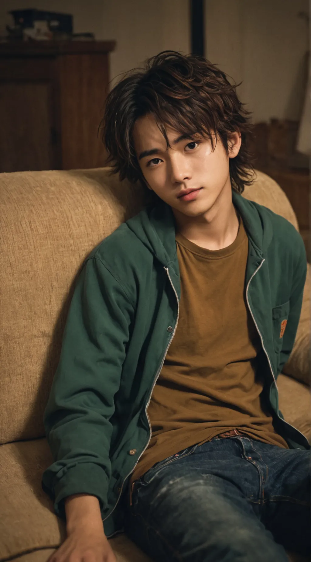 ai character: The Flirtatious Ri background