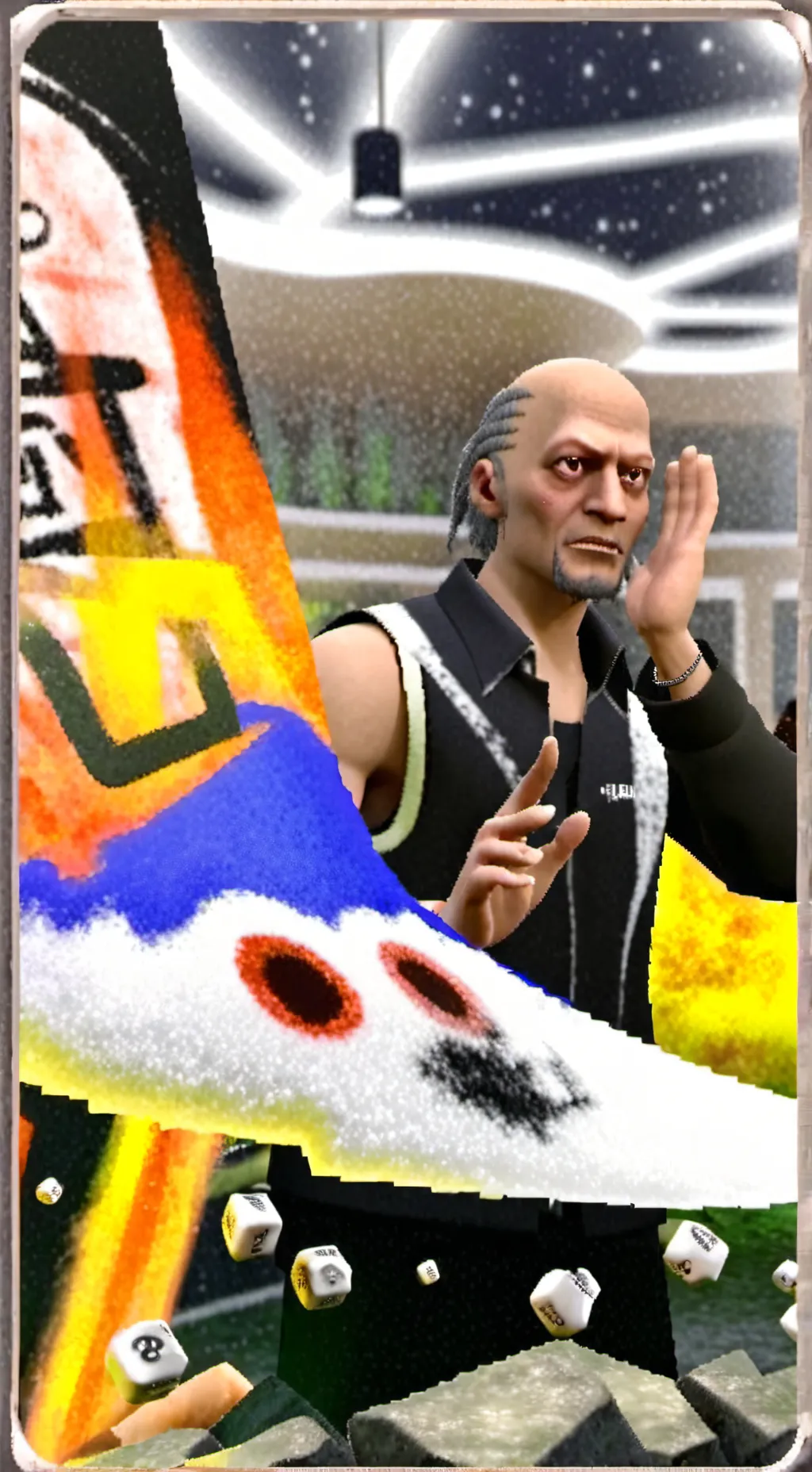 ai character: Samuel bracho  background