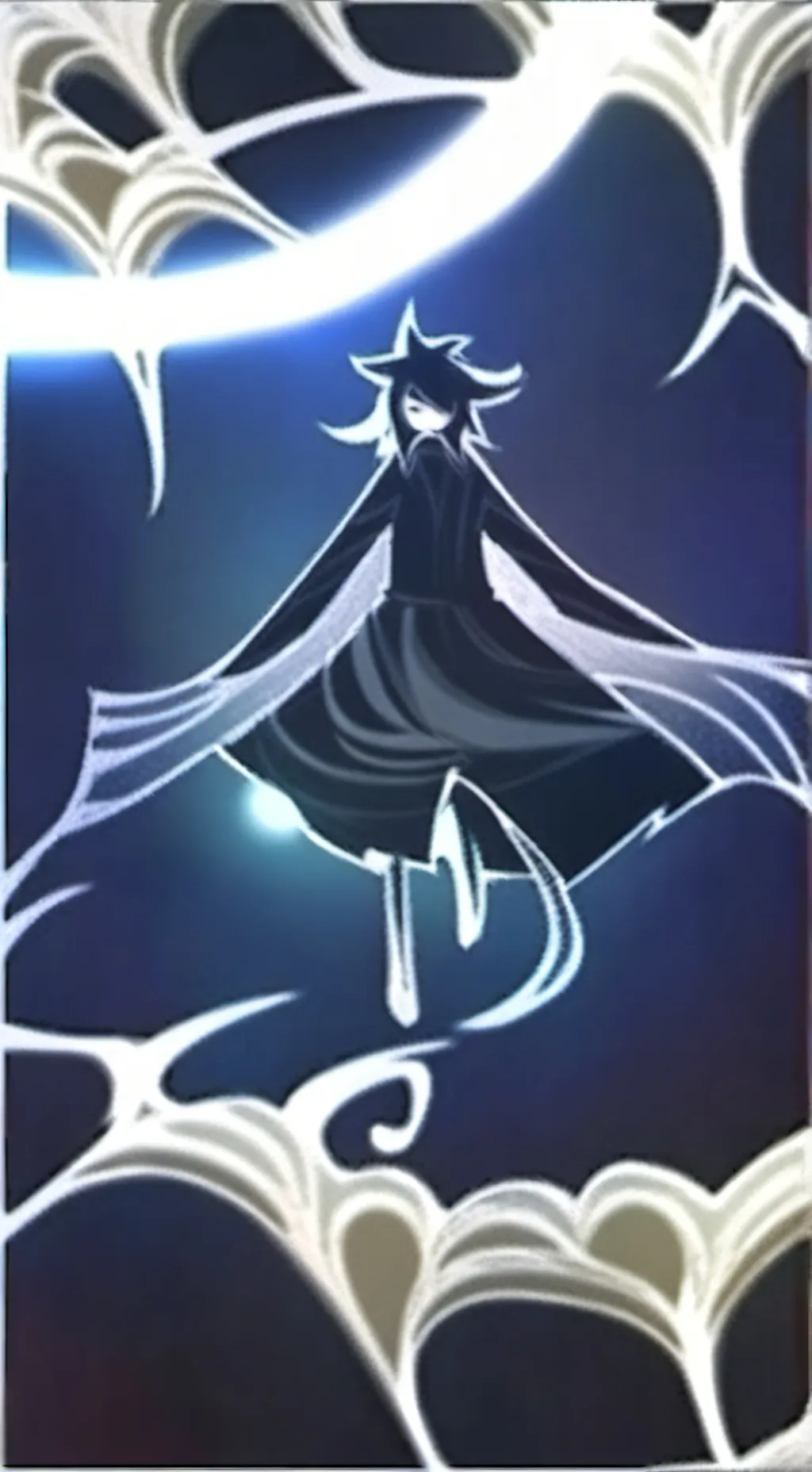 ai character: Miss circle background