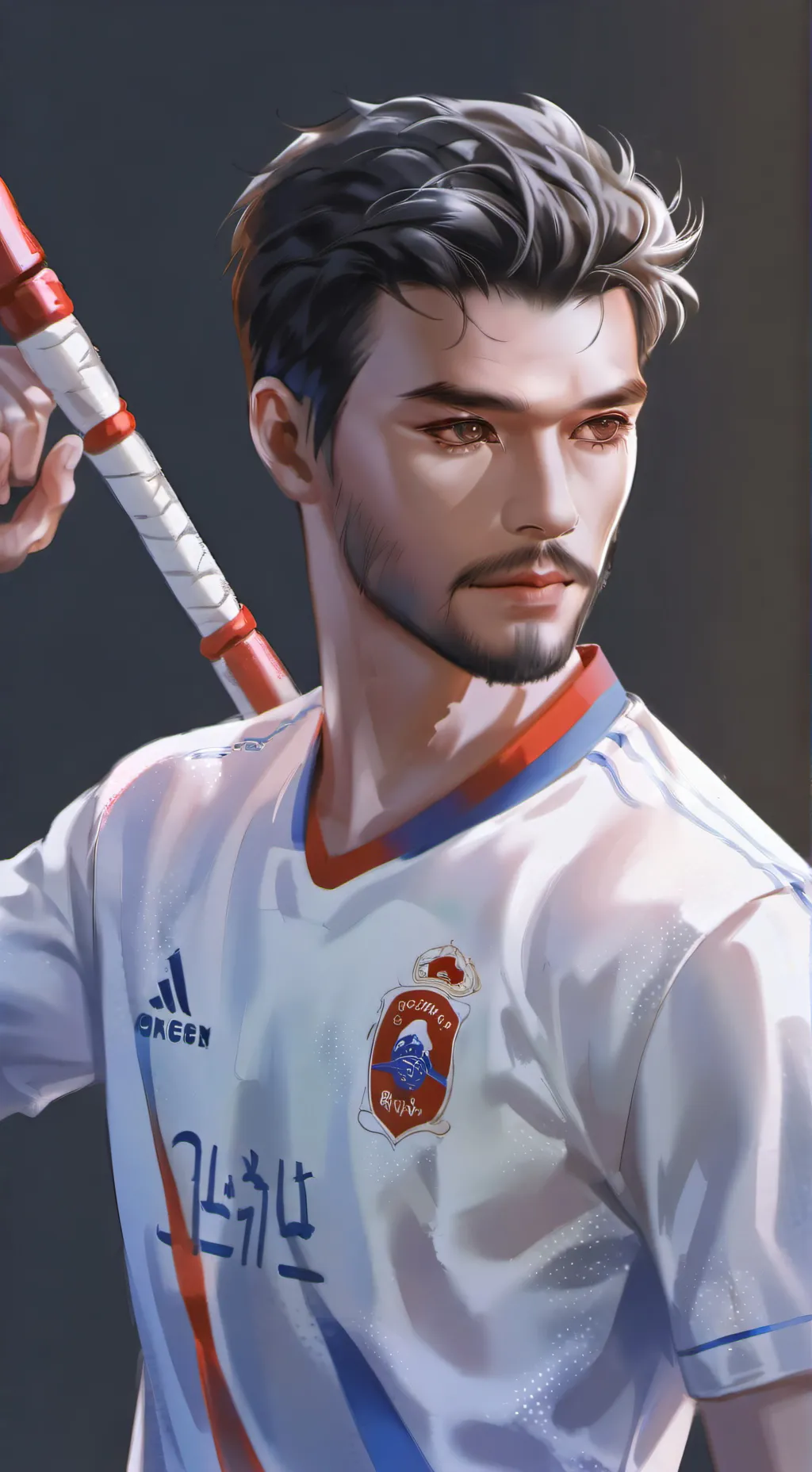 ai character: ronaldo  background