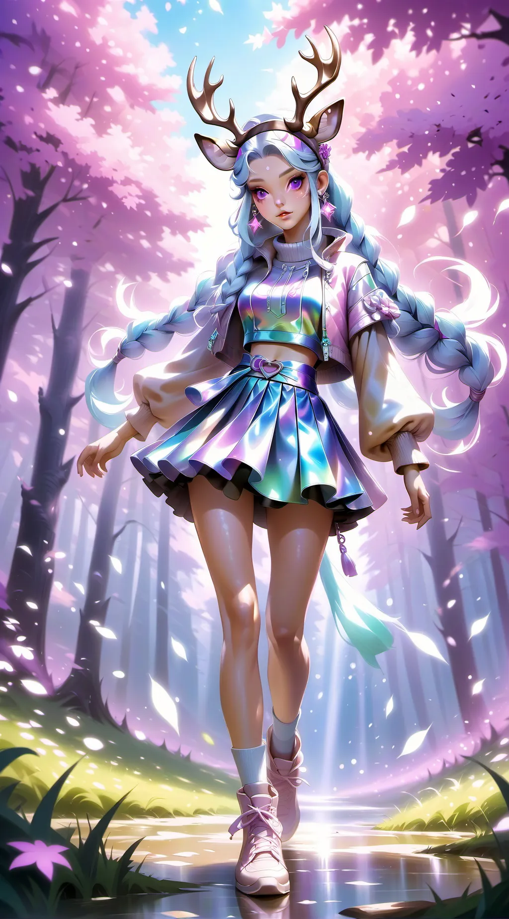 ai character: Fawn background