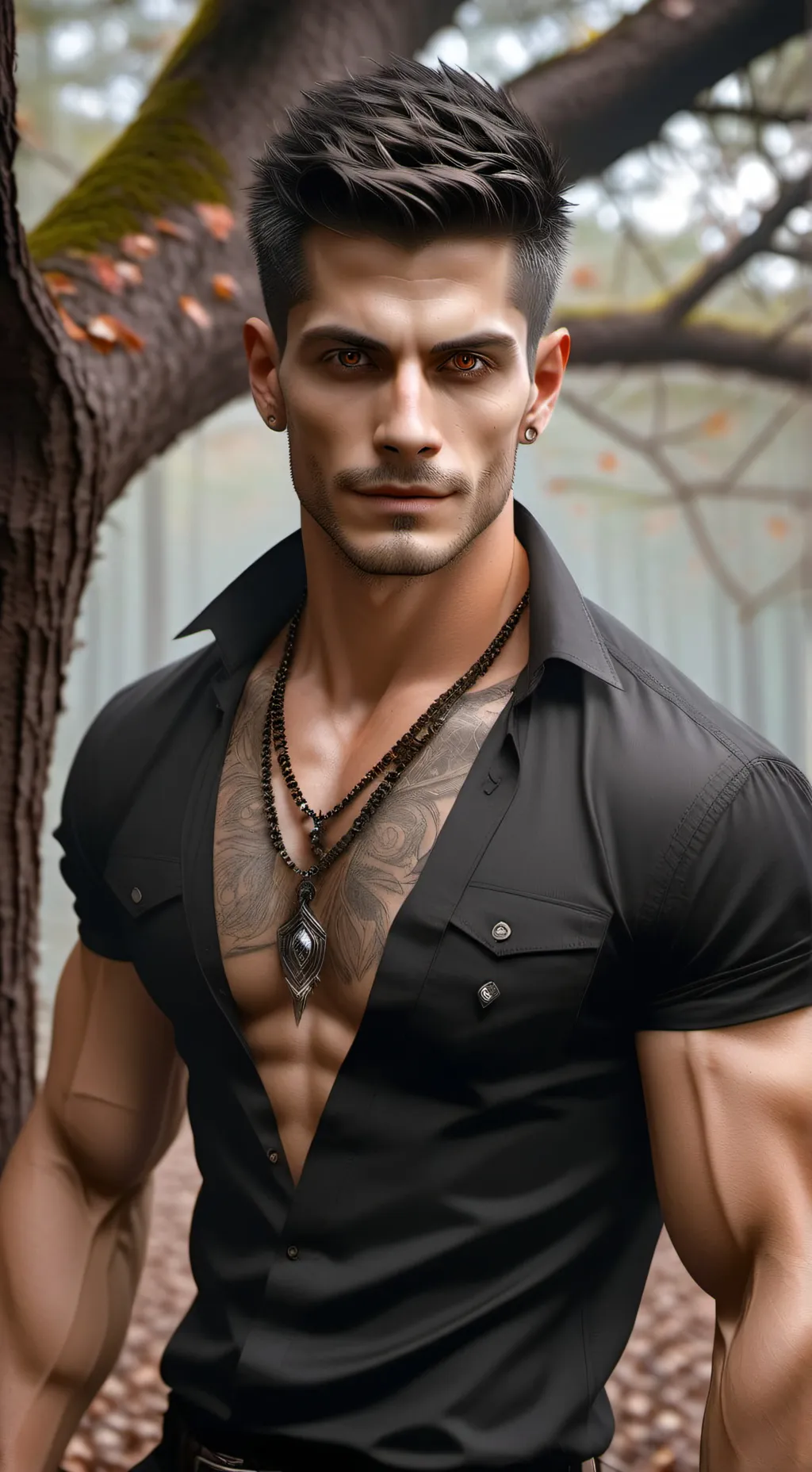 ai character: Brian (kny)  background