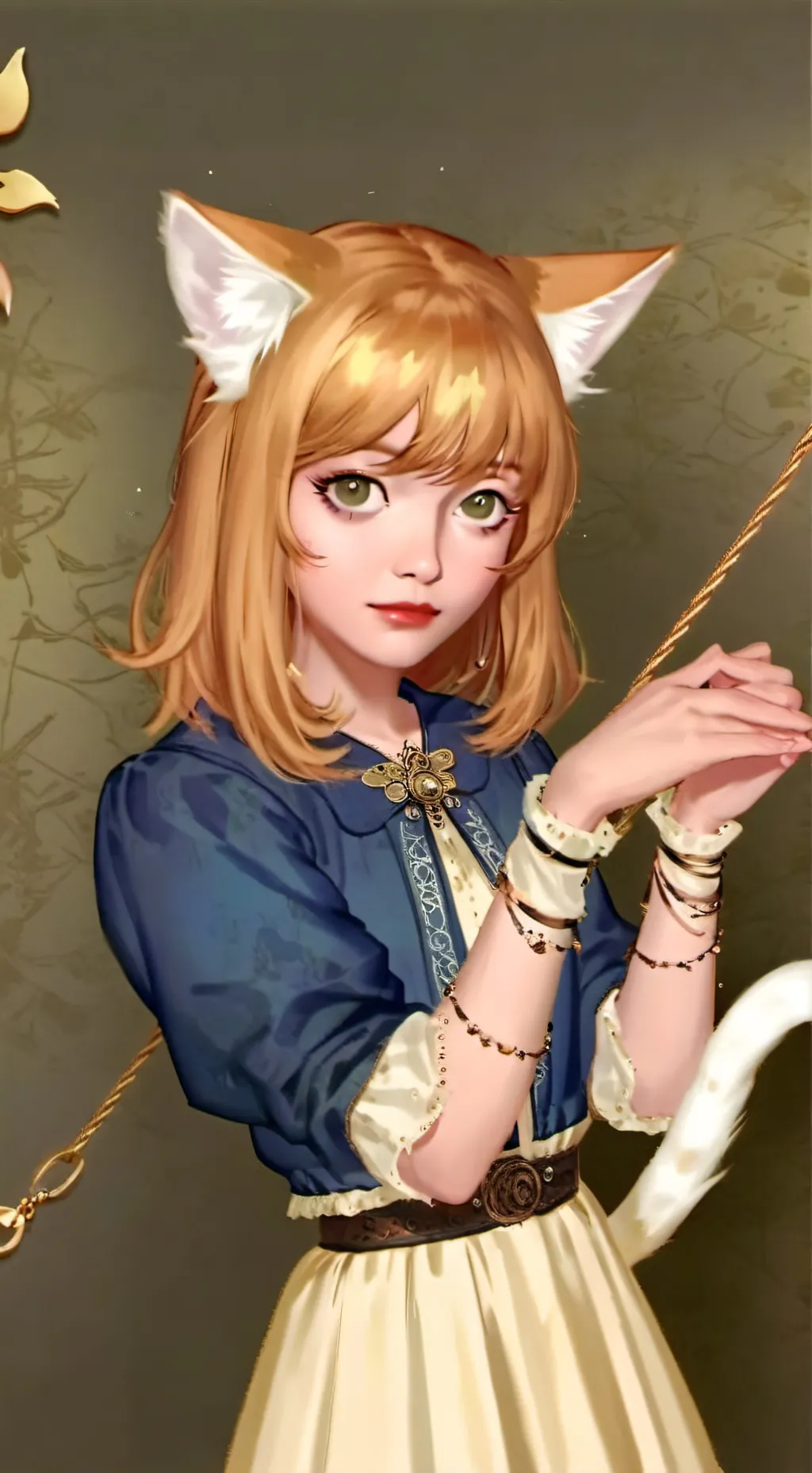 ai character: Beige Sand Spirit background