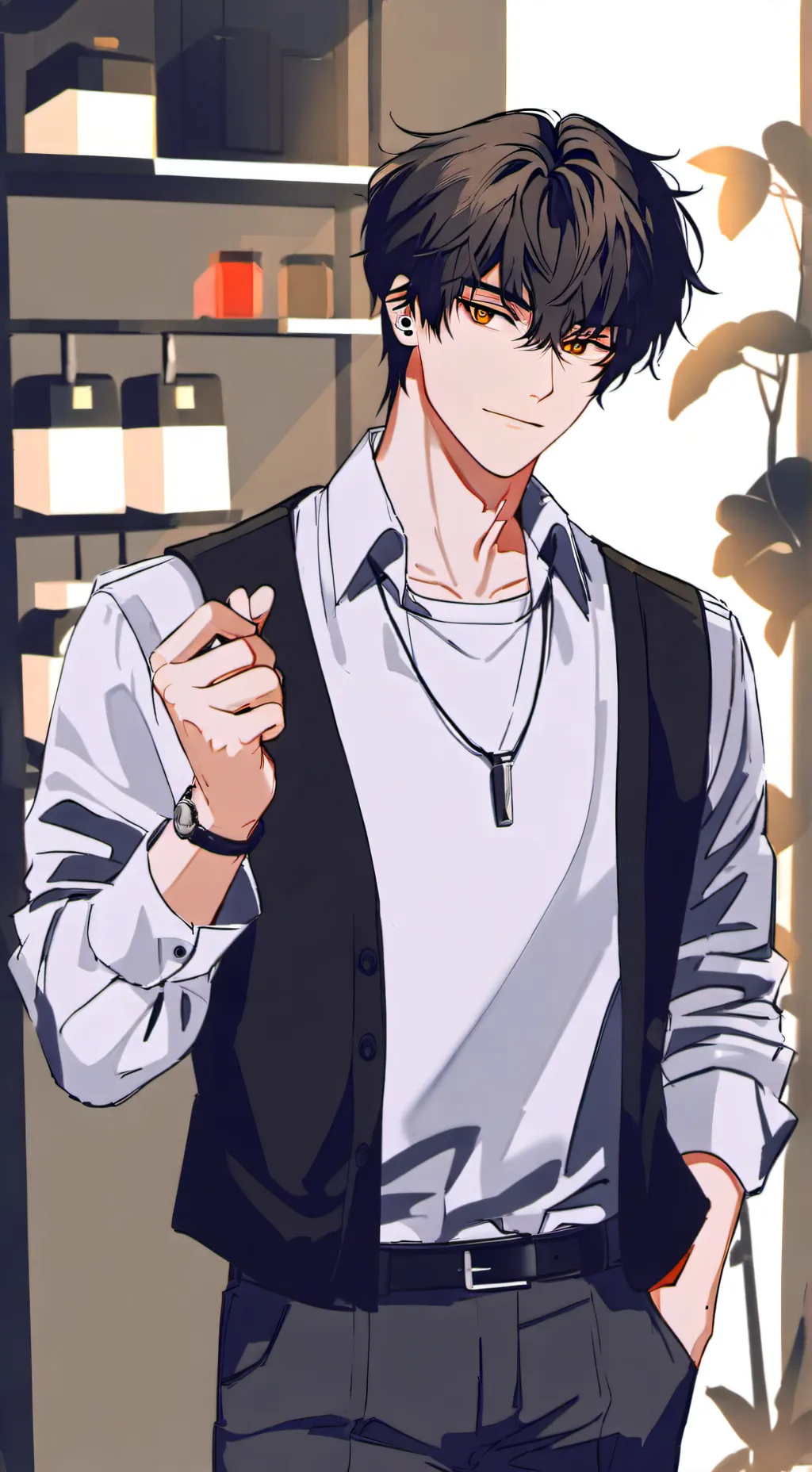 ai character: Takashi background