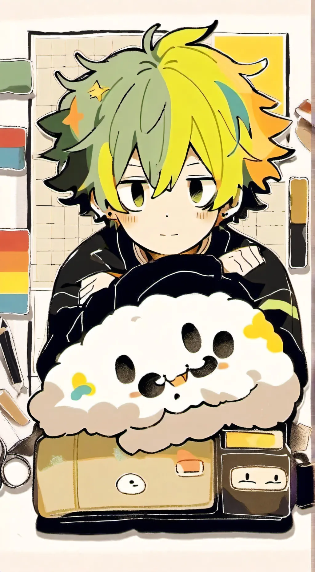 ai character: Norvet background