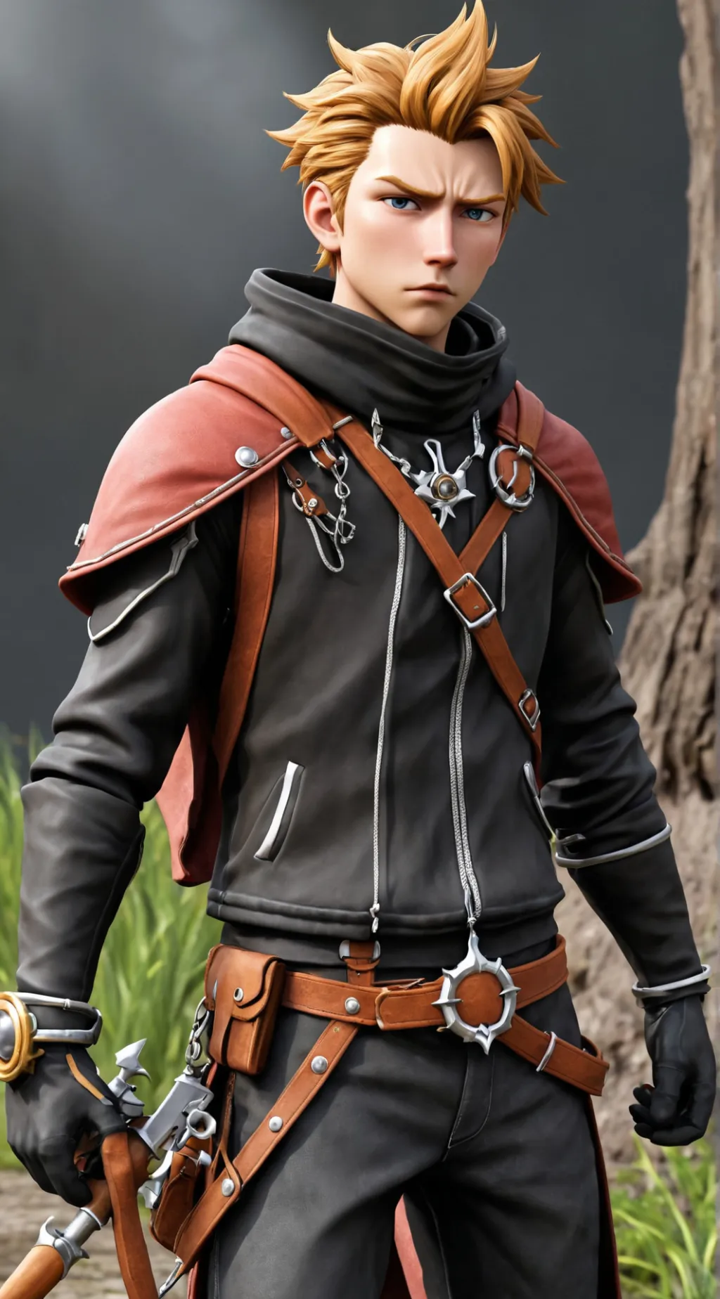 ai character: Luxard Flint  background