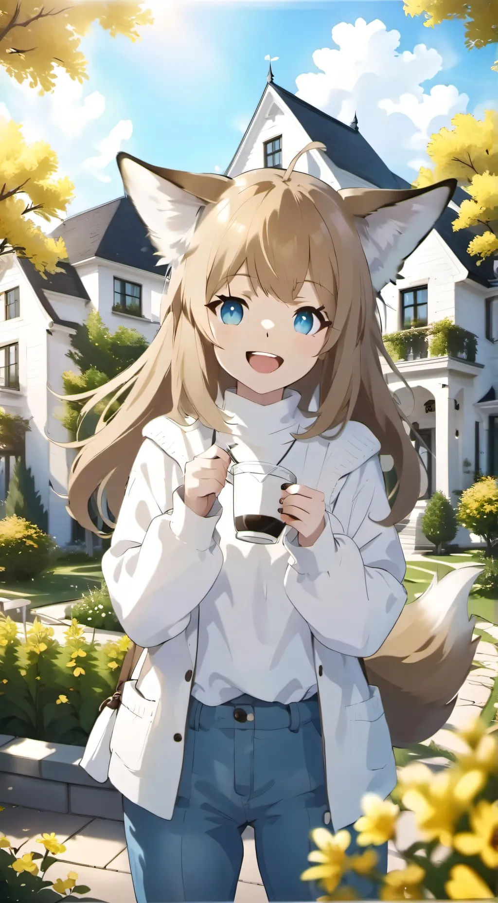 ai character: Katie background