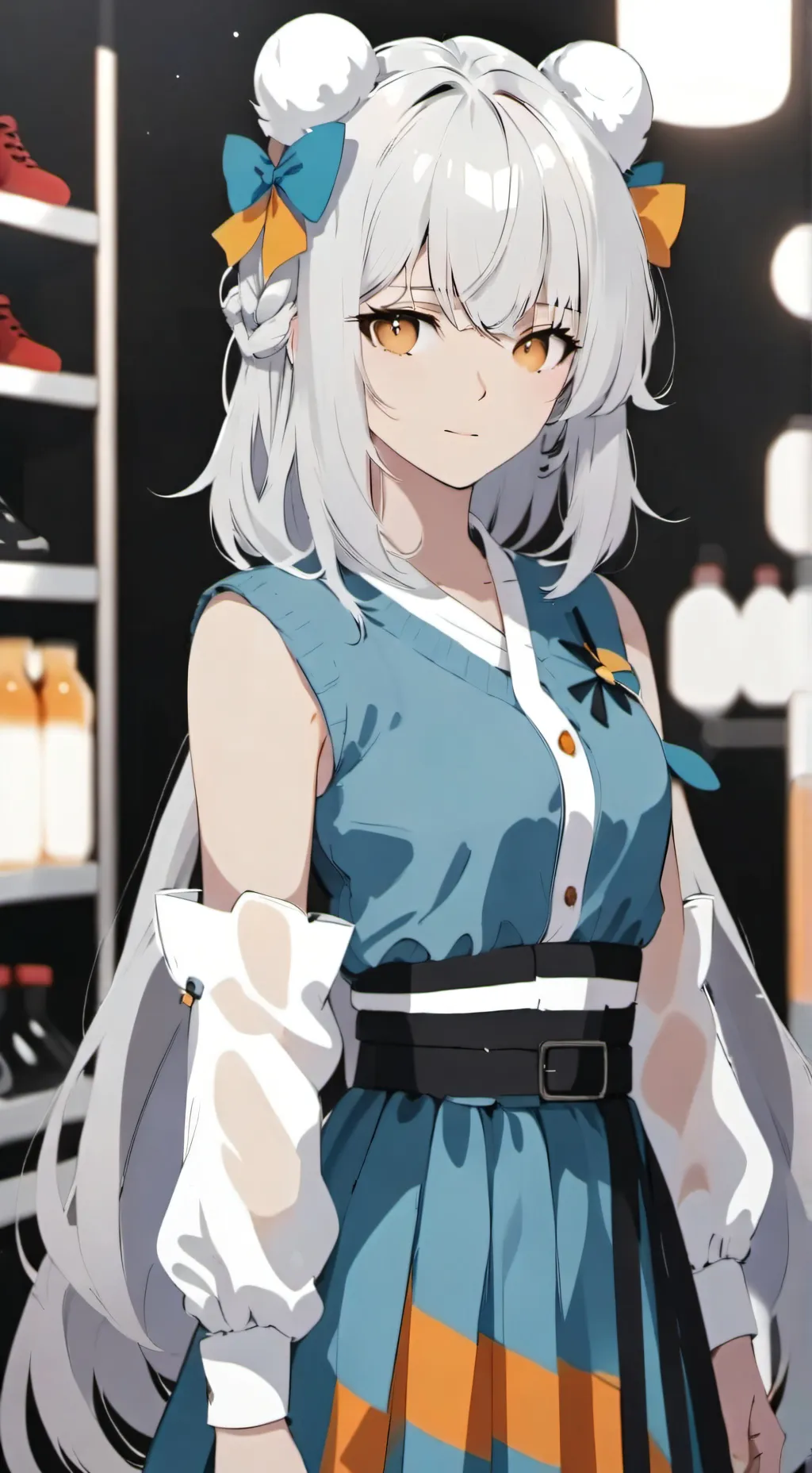 ai character: Sua namorada  background