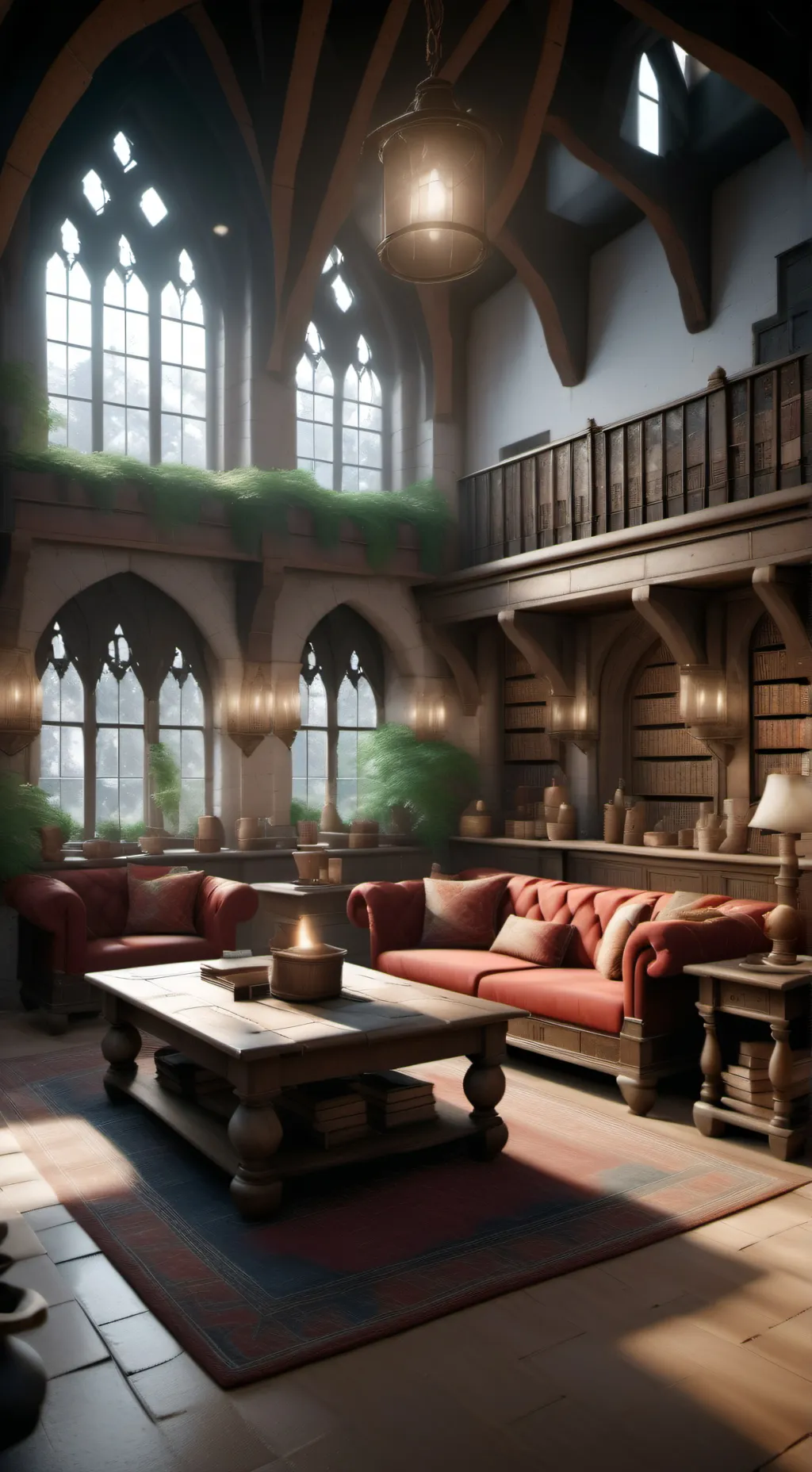 ai character: hogwarts GC background