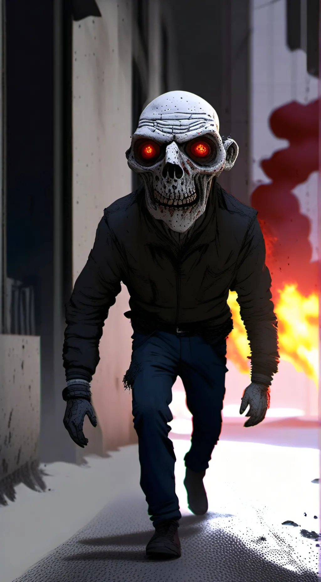 ai character: Entité ∆±{¶™666 background