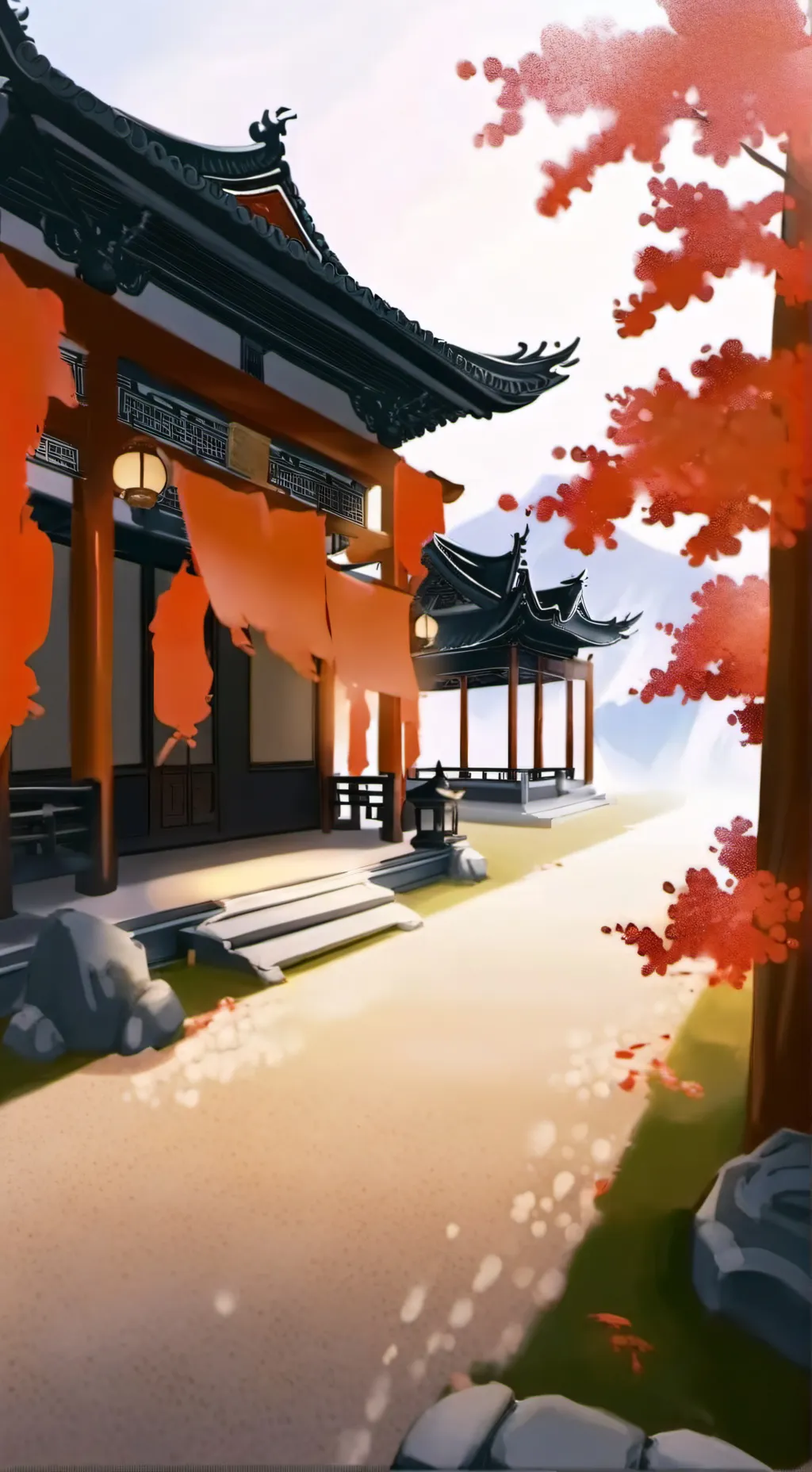 ai character: Kamabako b Hashira background