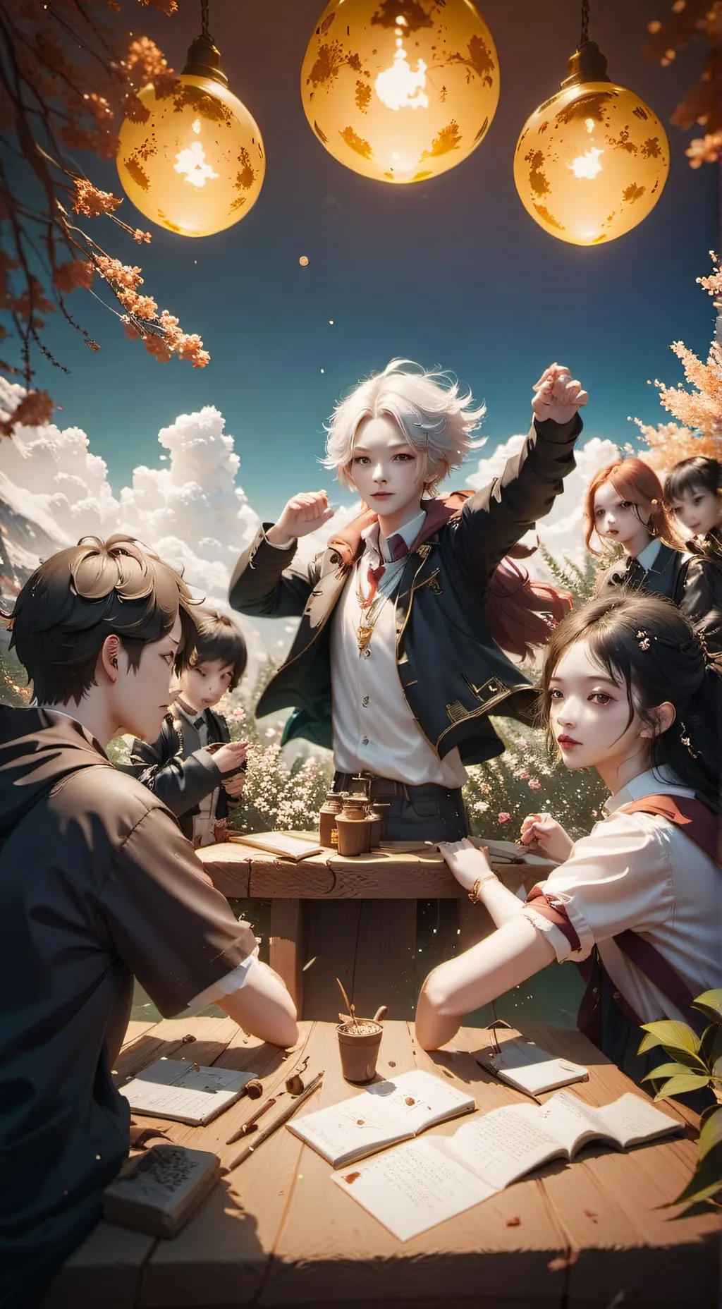 ai character: School background